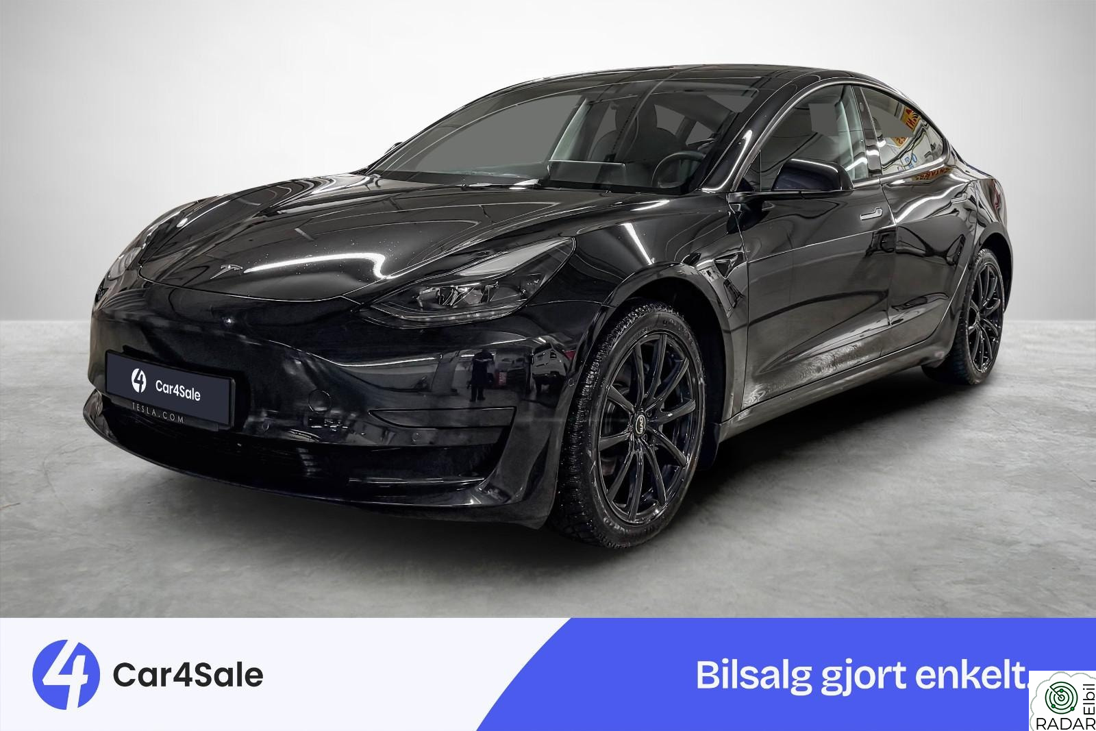 TESLA Model 3 SR 491km / Autopilot / S+V/ Varmepumpe/ Garanti/ 1-eier