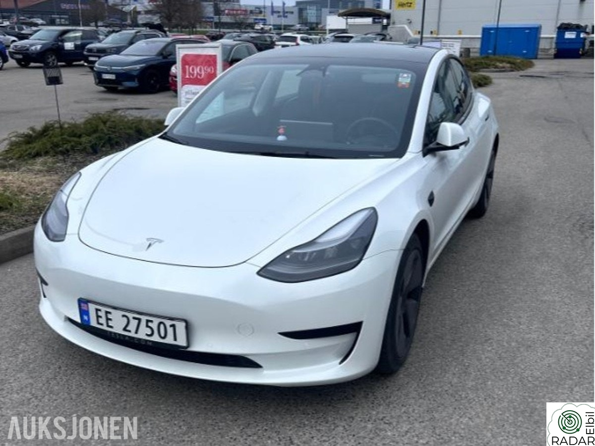 TESLA Model 3 Standard Range Plus RWD, Adaptiv cruisekontroll, ryggek