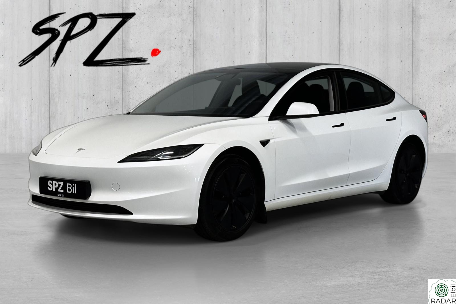 TESLA Model 3 SR | RWD | Skinn | Pano | Kamera | Navi | Norsk