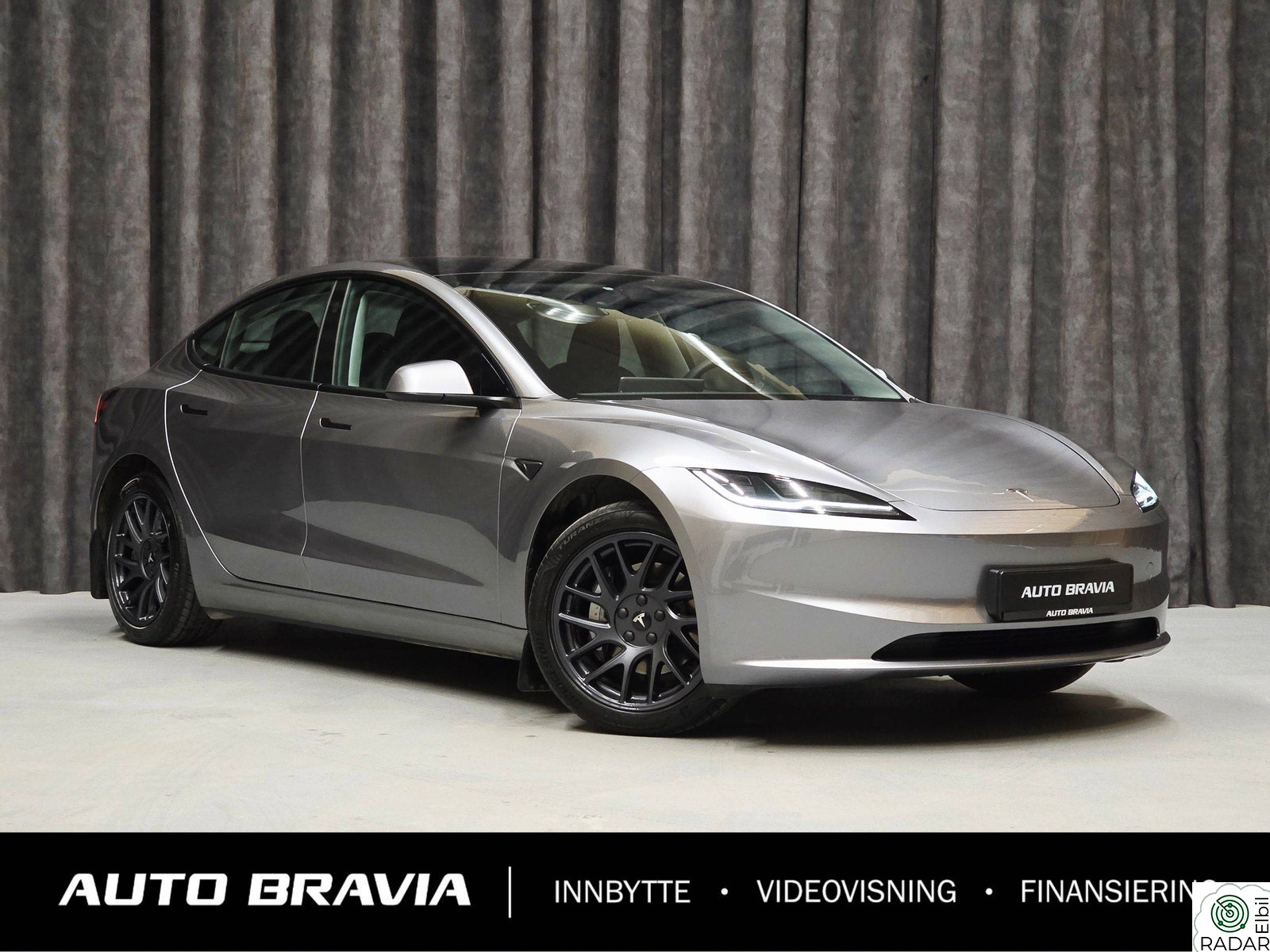 TESLA Model 3 SR+/PREMIUM/513KM/HIGHLAND/AP/RATTVARME/V.PUMPE/GARANTI