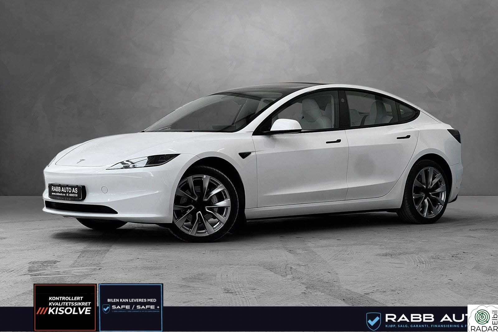 TESLA Model 3 sr/rwd/513wltp/360/ventilert/pano