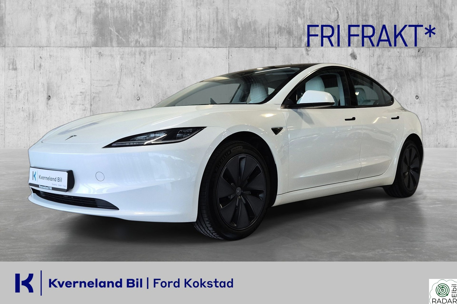 TESLA Model 3 Highland RWD/283hk/panorama/autopilot/Krok