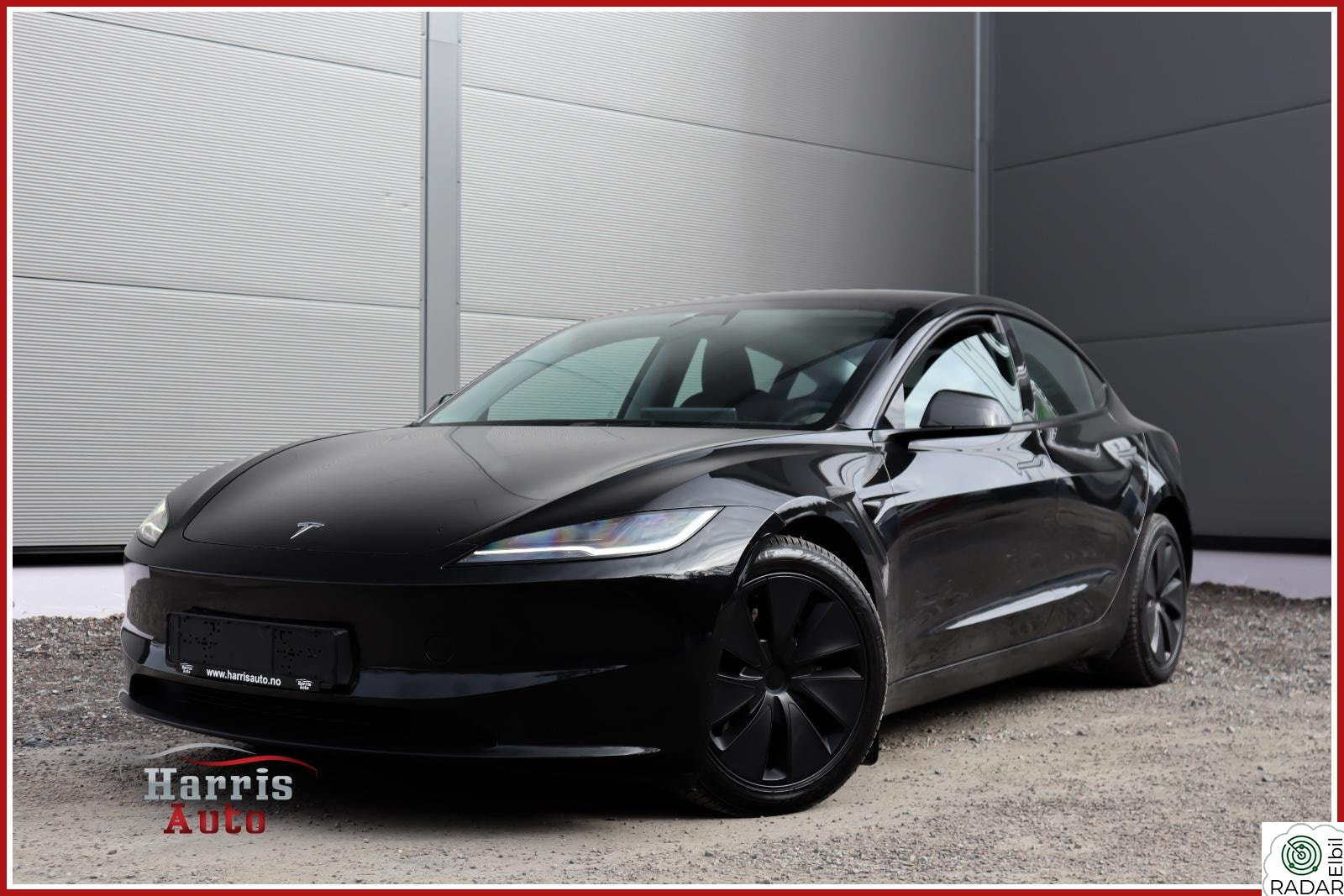 TESLA Model 3 Highland/513WLTP/AP/ 1 Eier "ALL BLACK" Tøff bil!