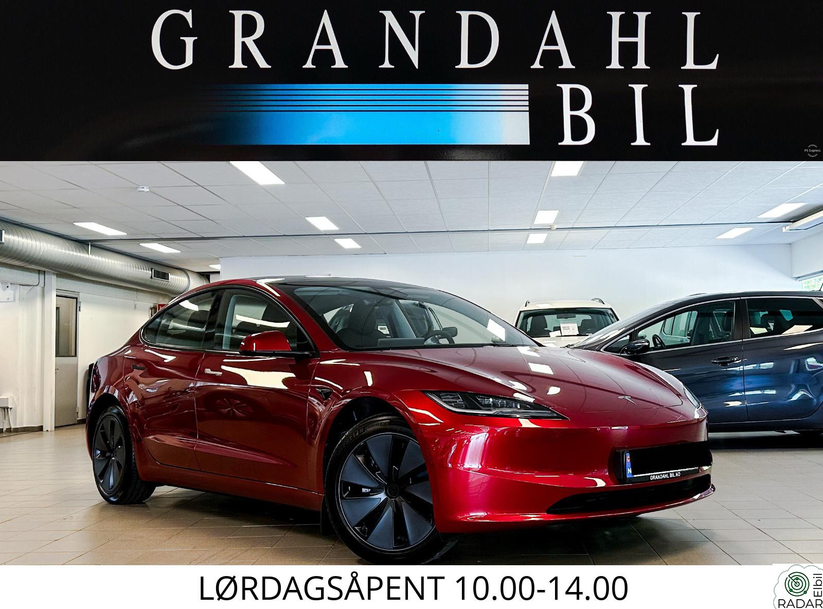 TESLA Model 3 SR Highland, Ventilerte Seter WLTP 513KM -TAR INNBYTTE!
