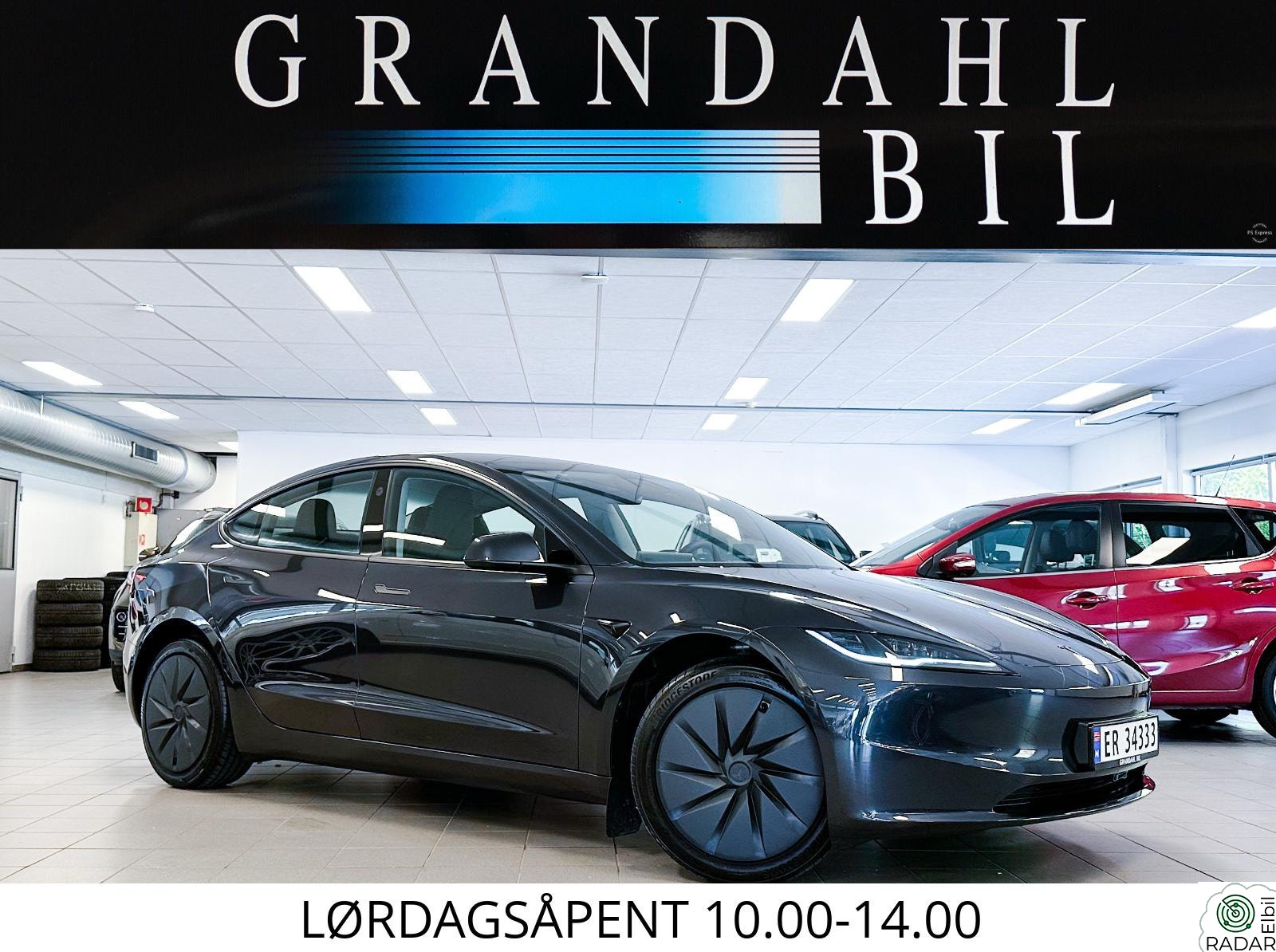 TESLA Model 3 SR WLTP 534KM AUTOPILOT AMD-RYZEN - TAR INNBYTTE!