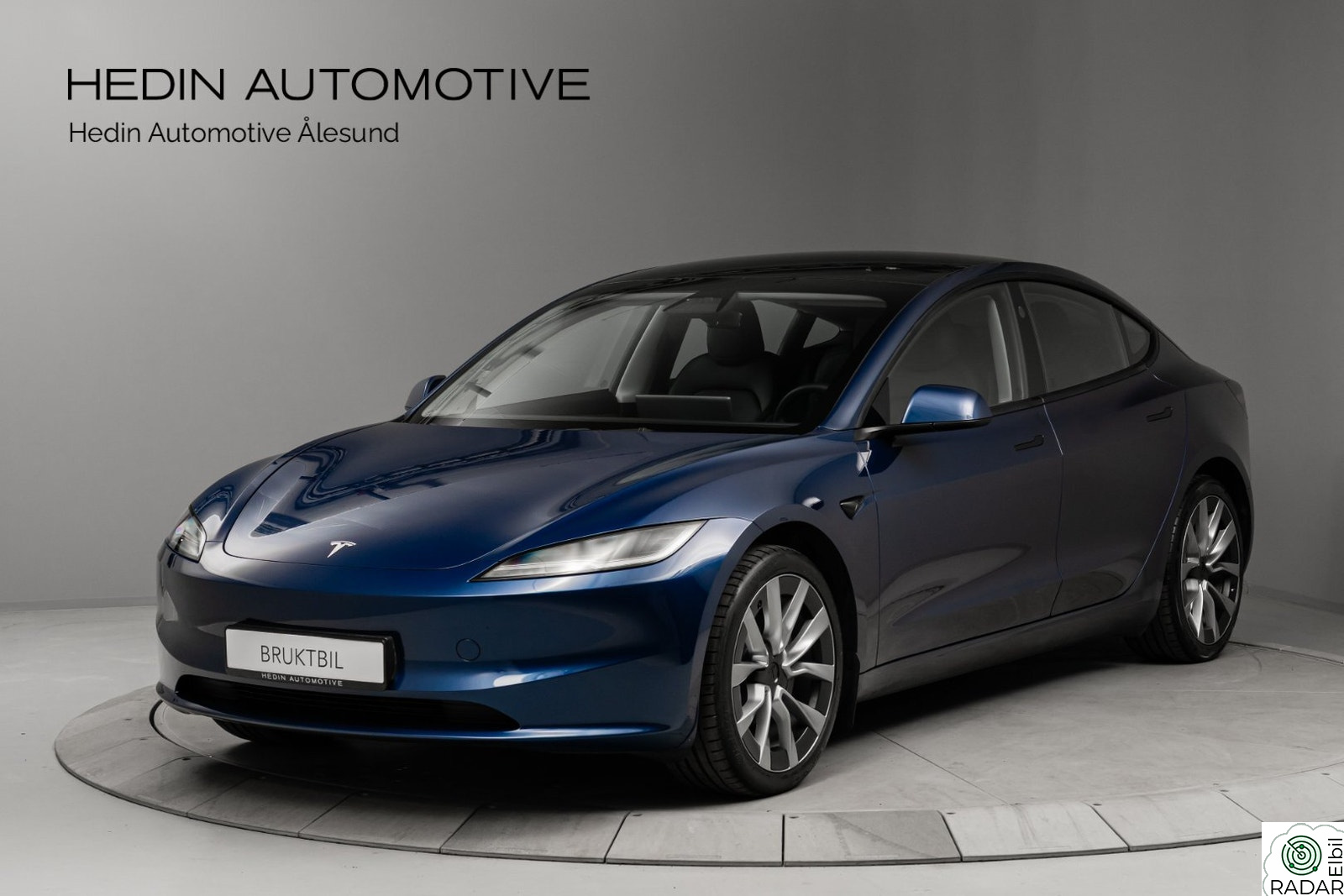 TESLA Model 3 DIN NYE BIL? SKJERM BAK + KROK / WLTP 513 KM