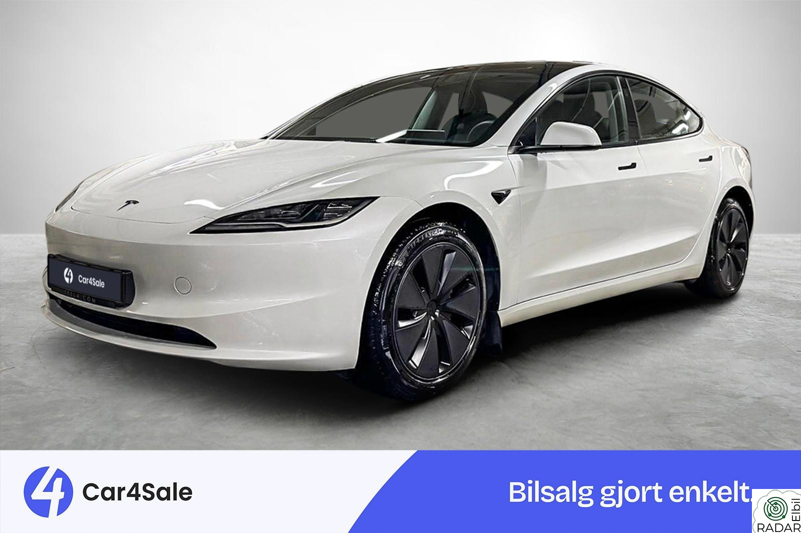 TESLA Model 3 513km Highland/ 1-Eier/ Norsk/ AP/ Pano/ S+V/ P.Varmer