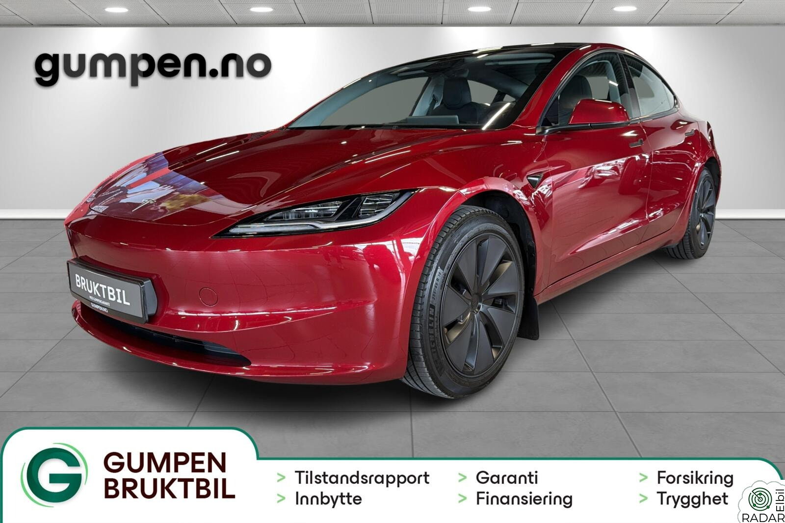 TESLA Model 3 RWD 283hk Hengerfeste
