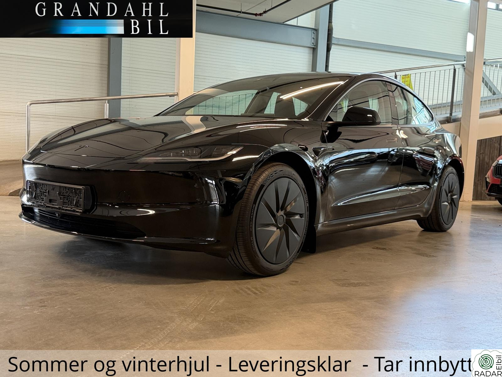 TESLA Model 3 SR - 534 WLTP rekkevidde -Mye utstyr - Tar innbytte