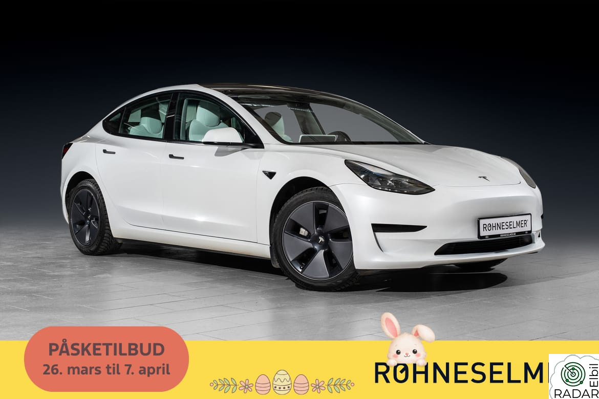 TESLA Model 3 Nedsatt 20k SR+ Varmepumpe Autopilot App Rattvarme+++