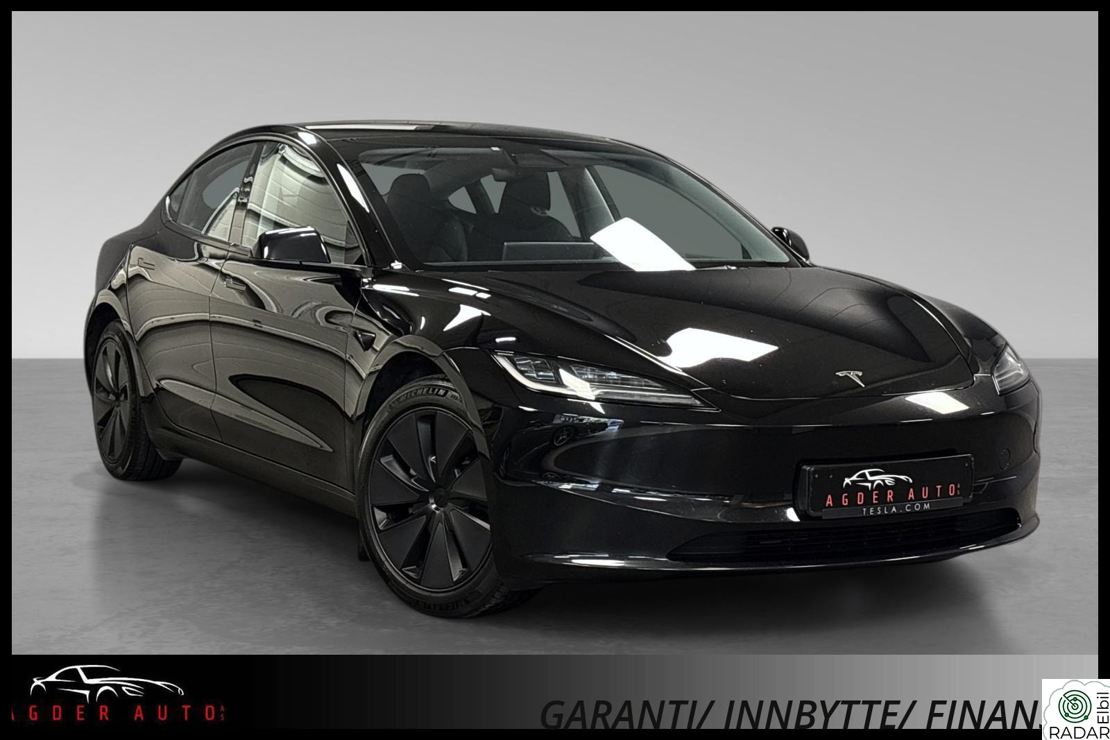TESLA Model 3 Highland SR/Pano/Skinn/Hengerfeste/ACC/Kam/Prem/18+18