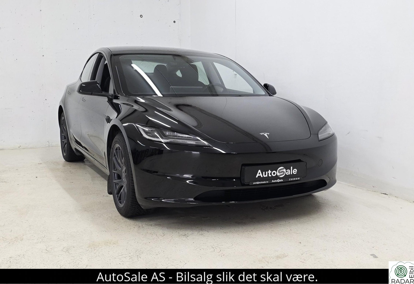 TESLA Model 3 SR+ Highland/Norsk/SvartSkinn/Autopilot/18+18