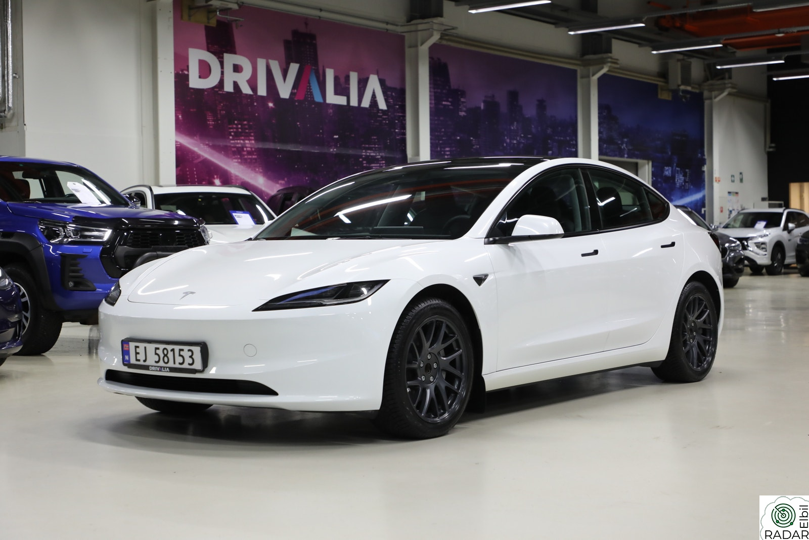TESLA Model 3 RWD/Standard Range/Autopilot/Keyless/Ledlys/El.seter