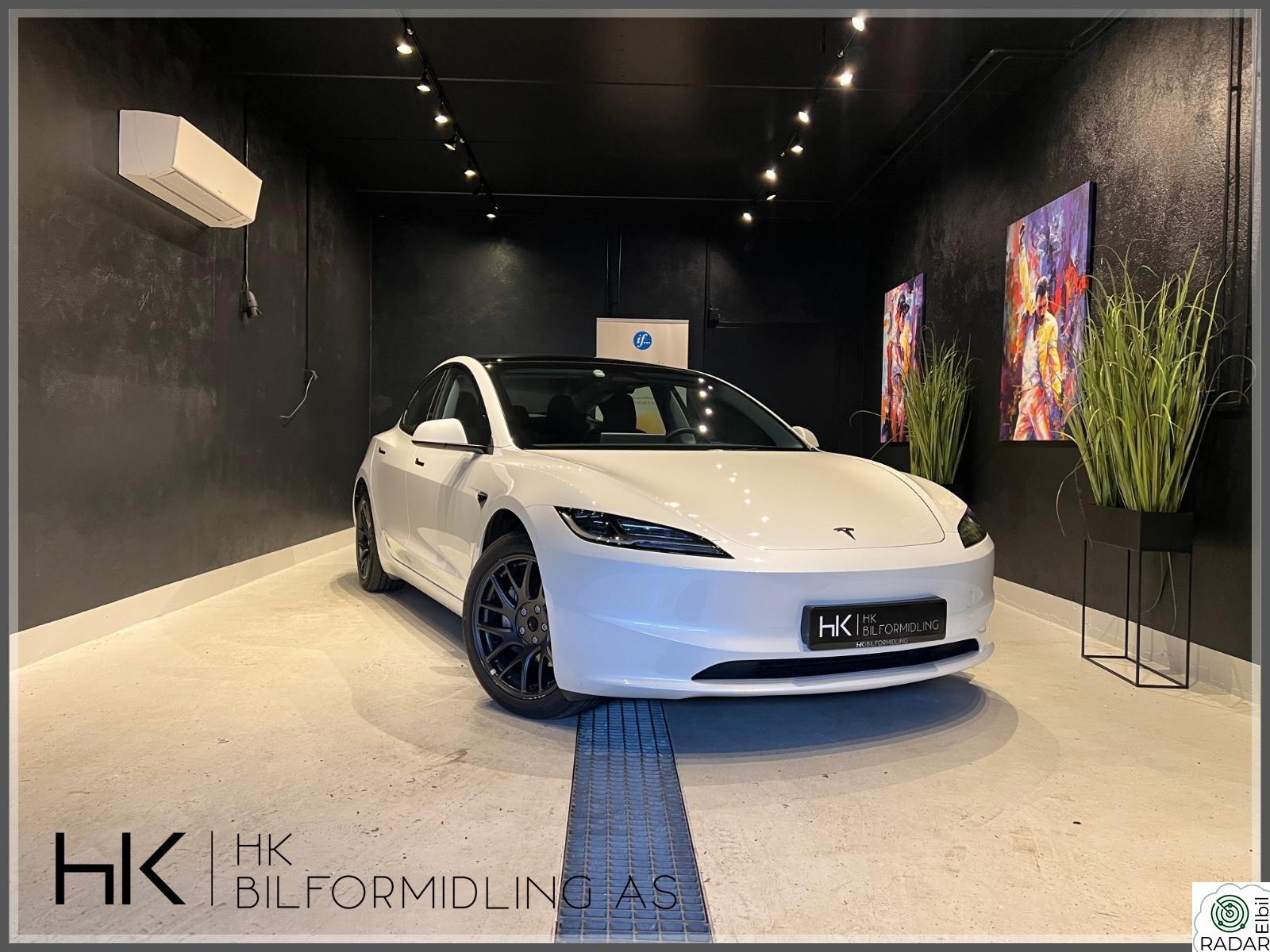TESLA Model 3 RWD | Hengerfeste | Highland | Skinn