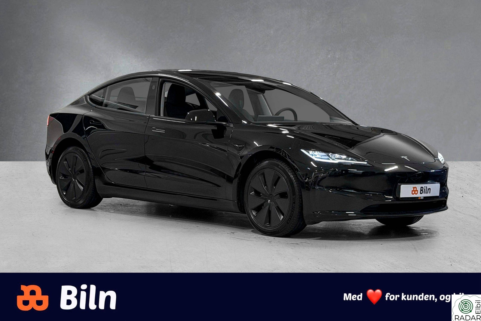 TESLA Model 3 SR 514km /Adapt.cruise/Vent.seter/Panorama/Skinn/Matrix