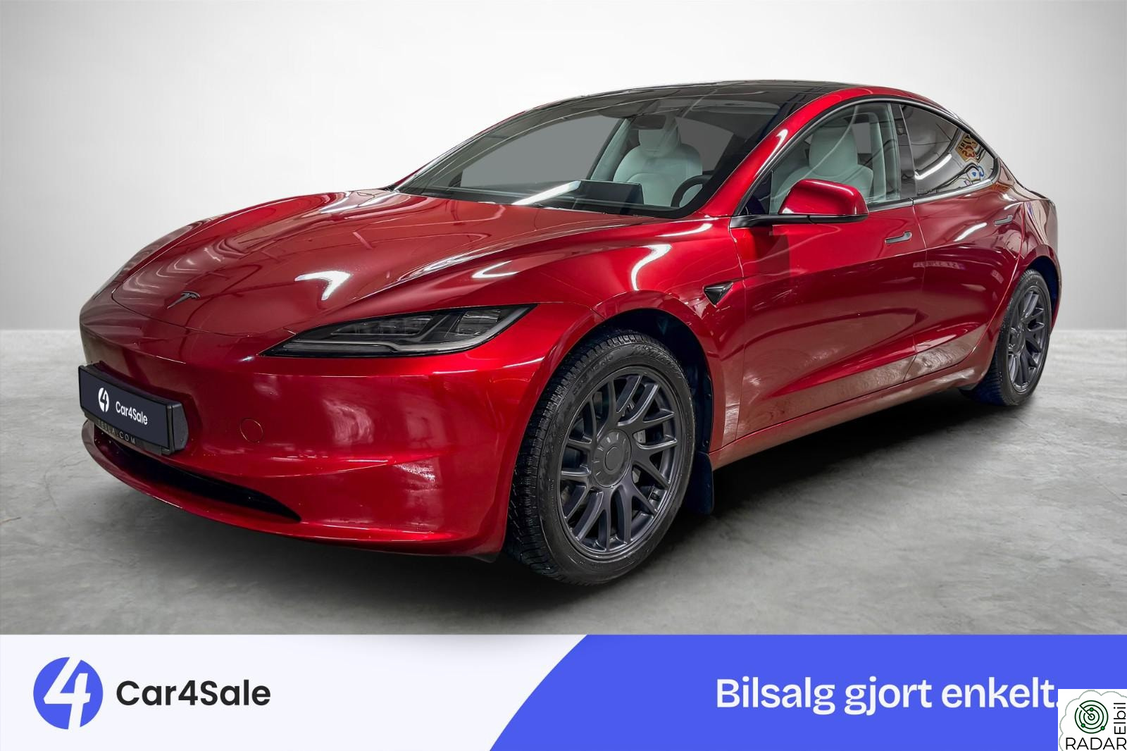 TESLA Model 3 Highland 513km / Premium / Påkostet / Krok / S+V / AP++