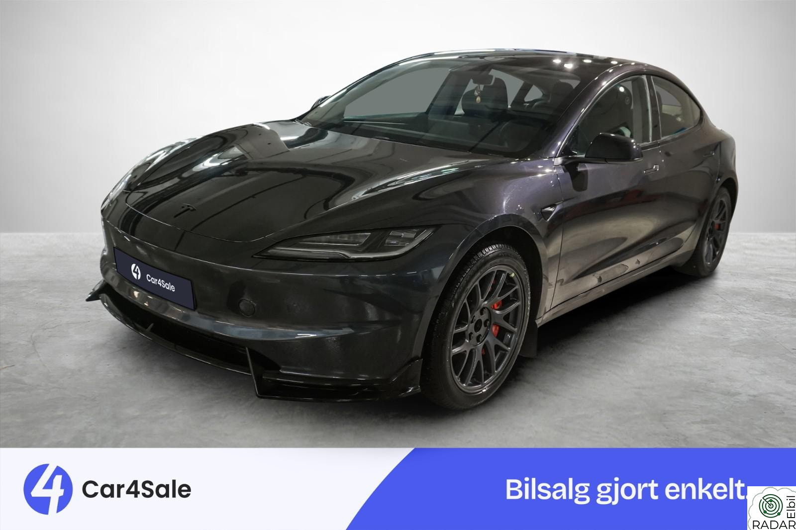 TESLA Model 3 Highland 513km / Påkostet / Autopilot / S+V / 1-Eier+++