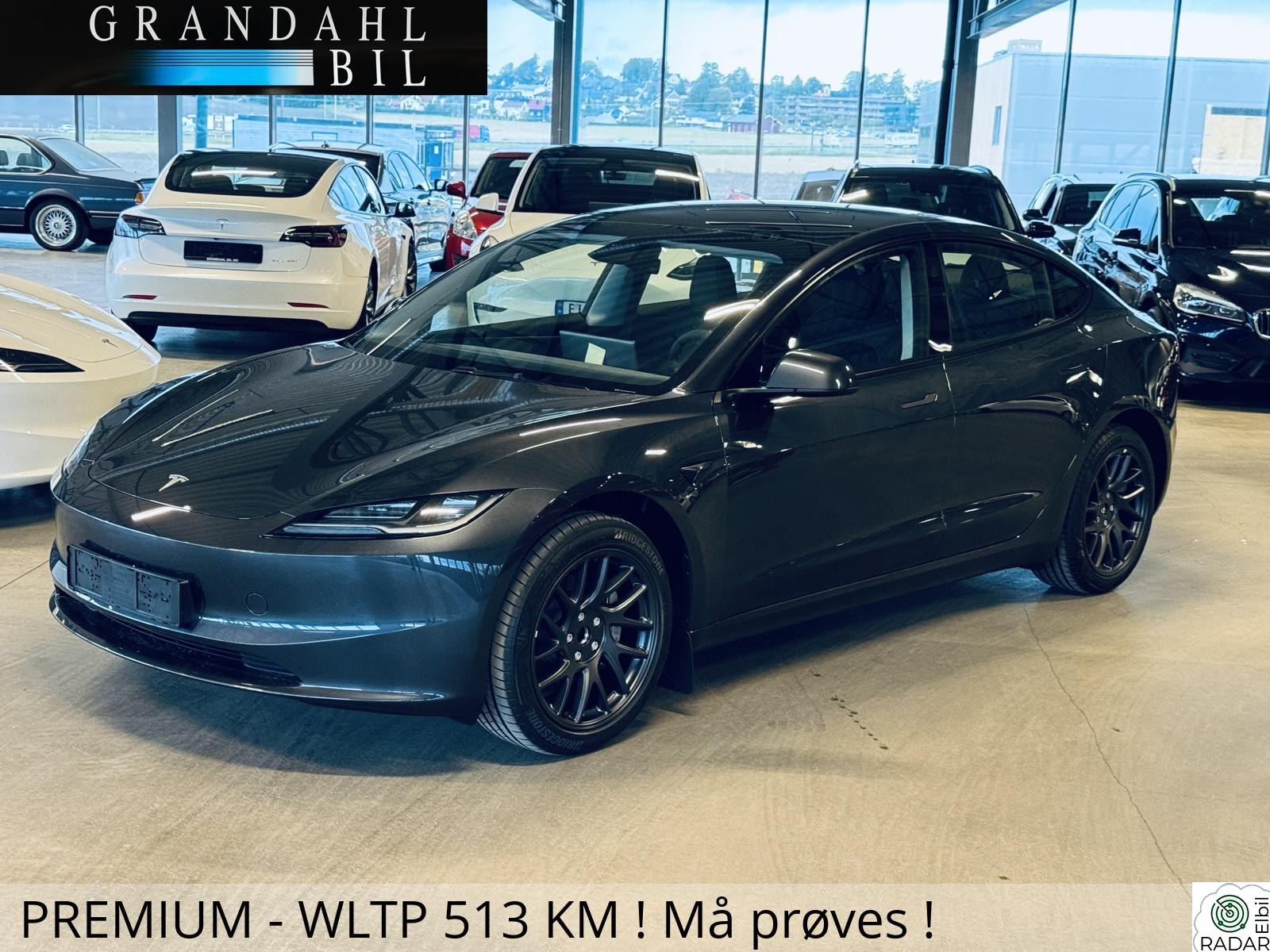 TESLA Model 3 SR + - Hengerfeste -S og V hjul - Tar innbytte-Lev klar