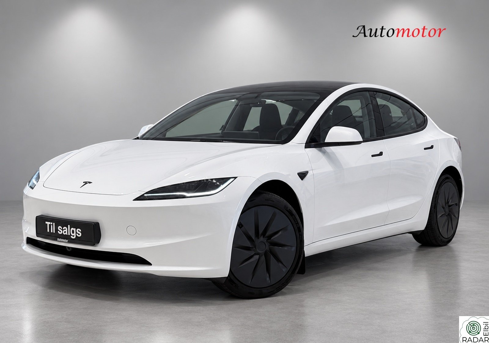 TESLA Model 3 SR/534KM/Skinn/DAB/Panorama/ACC/360/Parkvarmer/Carplay