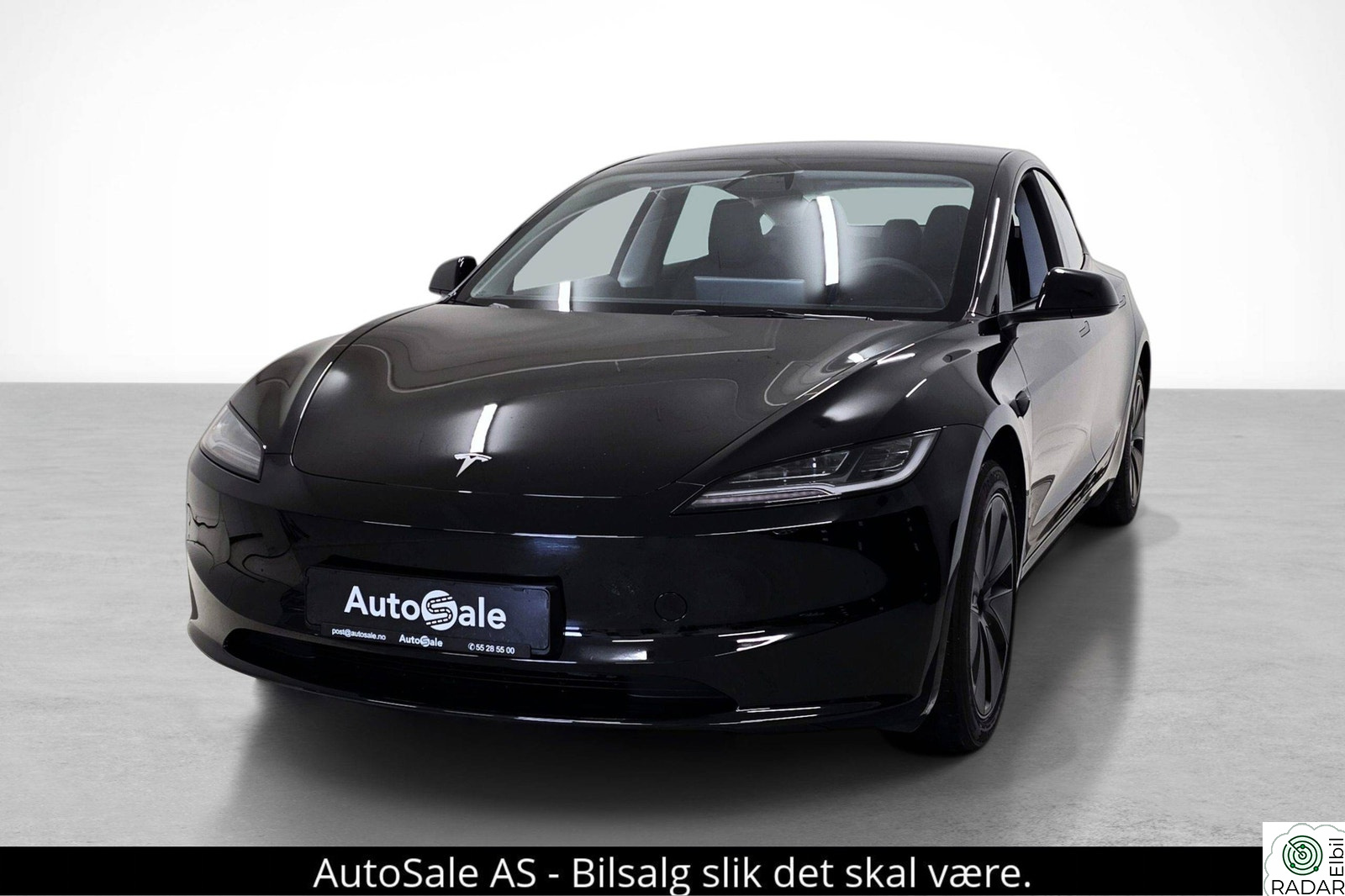 TESLA Model 3 SR+ Highland/Norsk/SvartSkinn/Autopilot/Krok/18+18