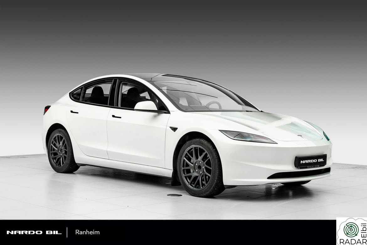TESLA Model 3 RWD, 513KM WLTP, Skinn, ACC