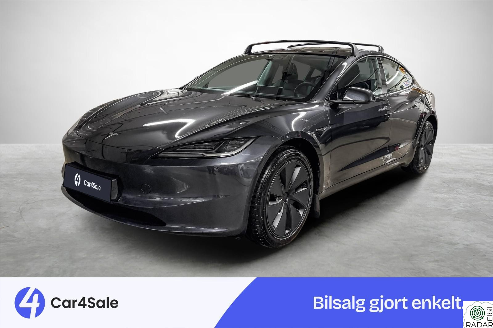 TESLA Model 3 Highland 513km SR /1 Eier/Skinn/Takstativ/AP/Norsk