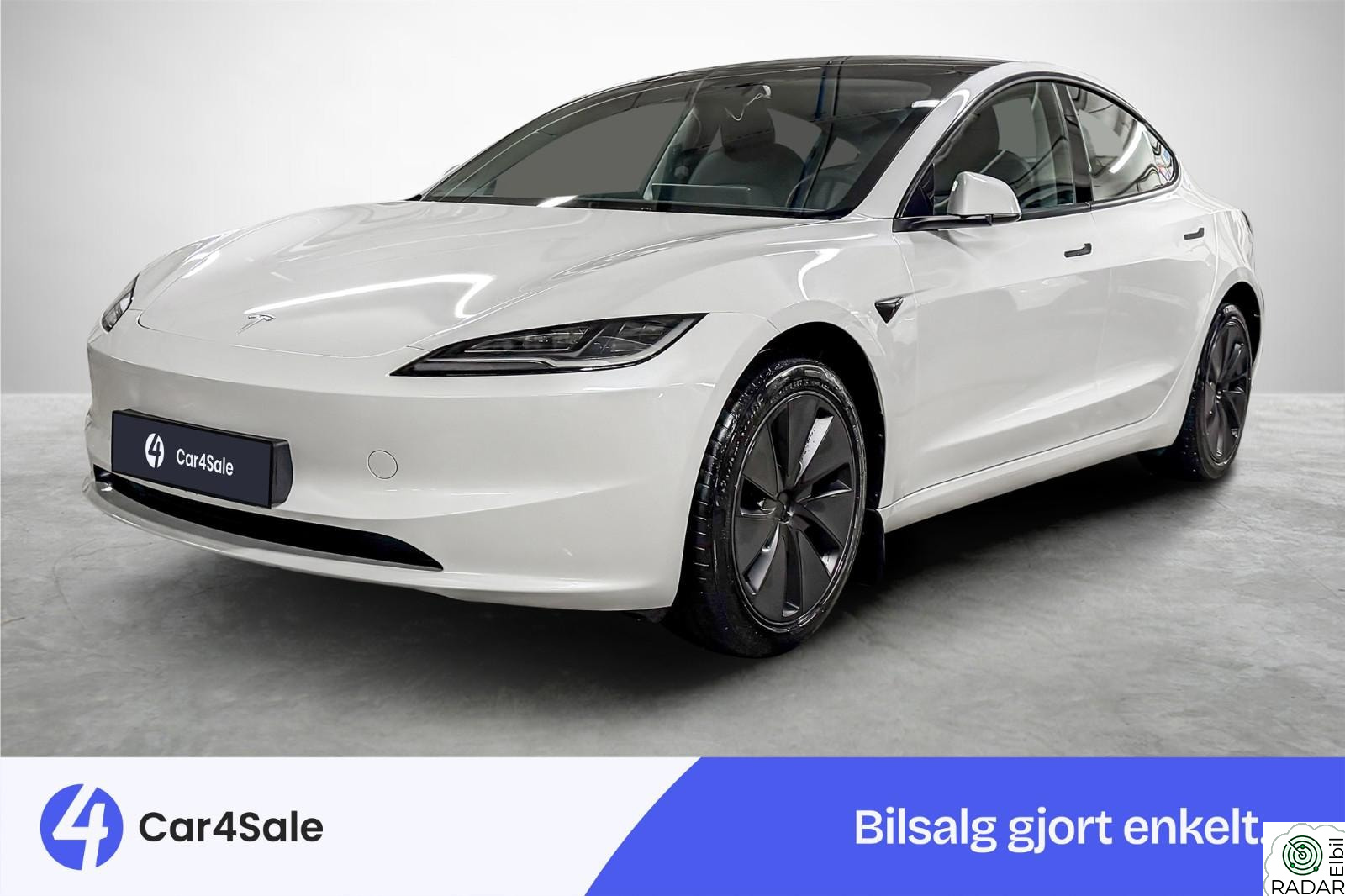 TESLA Model 3 SR Highland 513km / Autopilot / 1-eier / Norsk / V.Pump