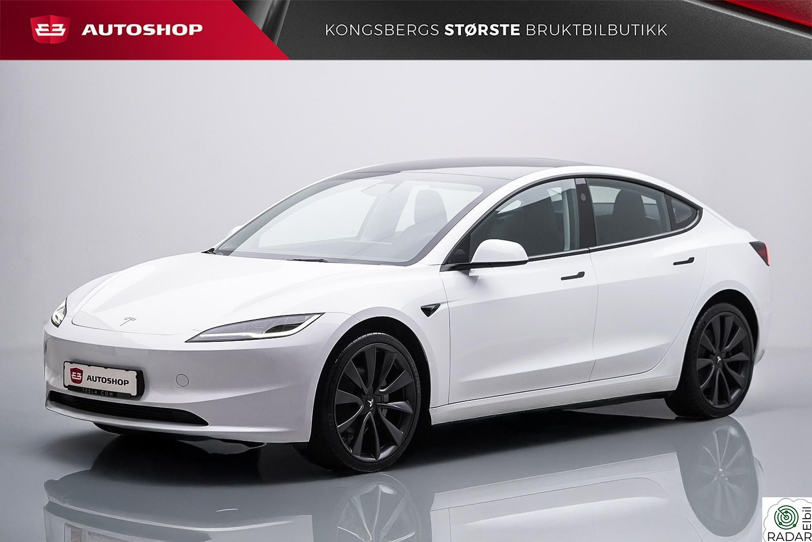 TESLA Model 3 SR+ HIGHLAND 554KM WLTP VINTER PREMIUM TILHENGERFESTE++