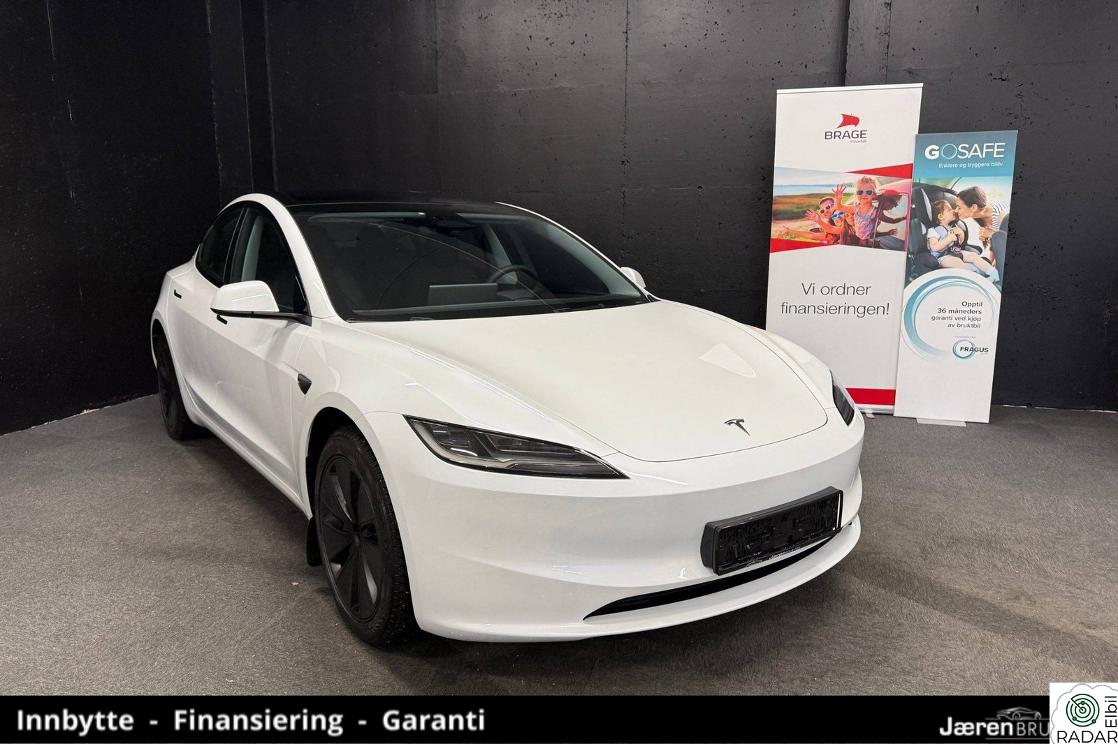 TESLA Model 3 SR 513 WLTP Facelift Autopilot Skinn S+V Varmepumpe LED