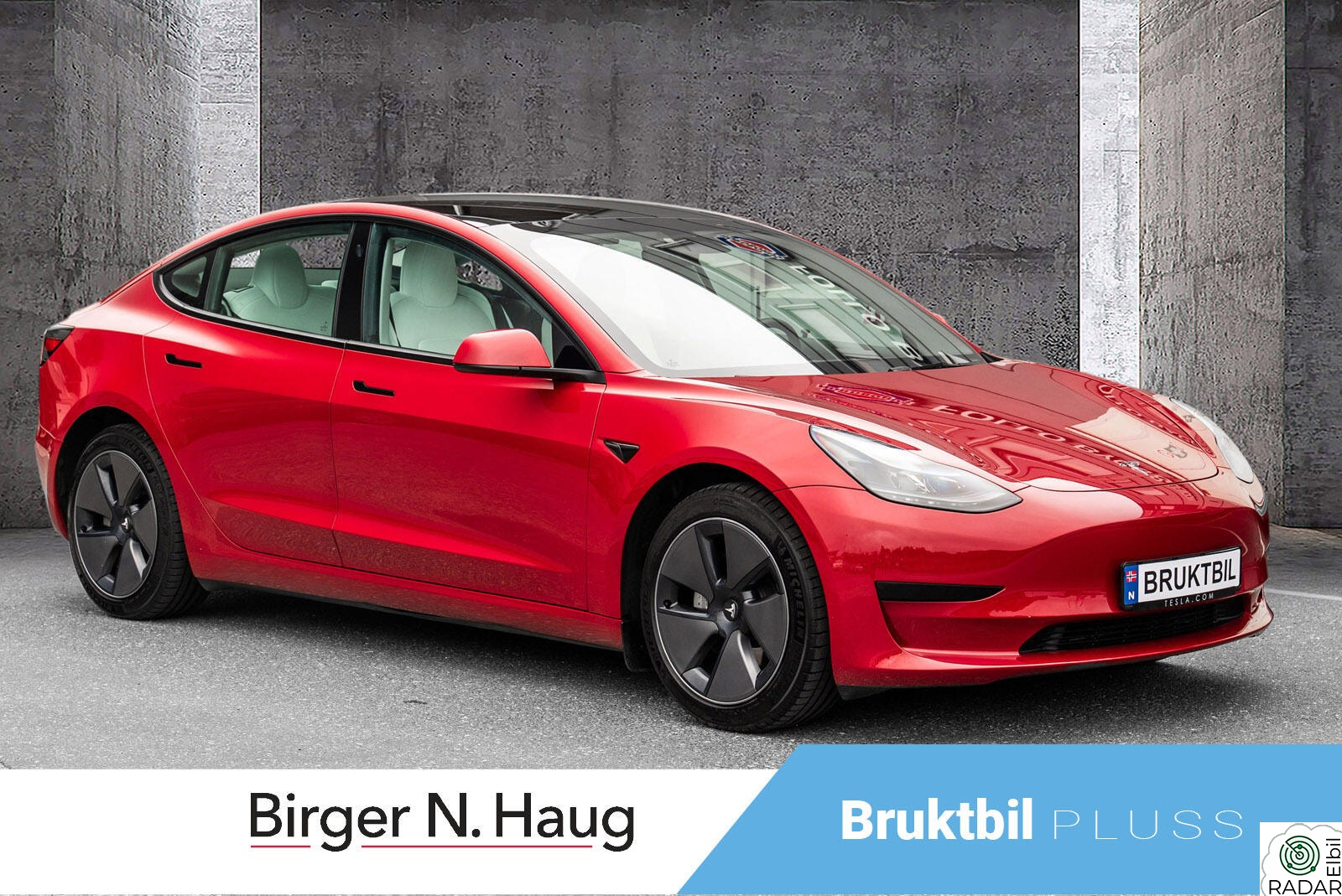 TESLA Model 3 RWD 283hk/Norsk/1-Eier/HELGETILBUD