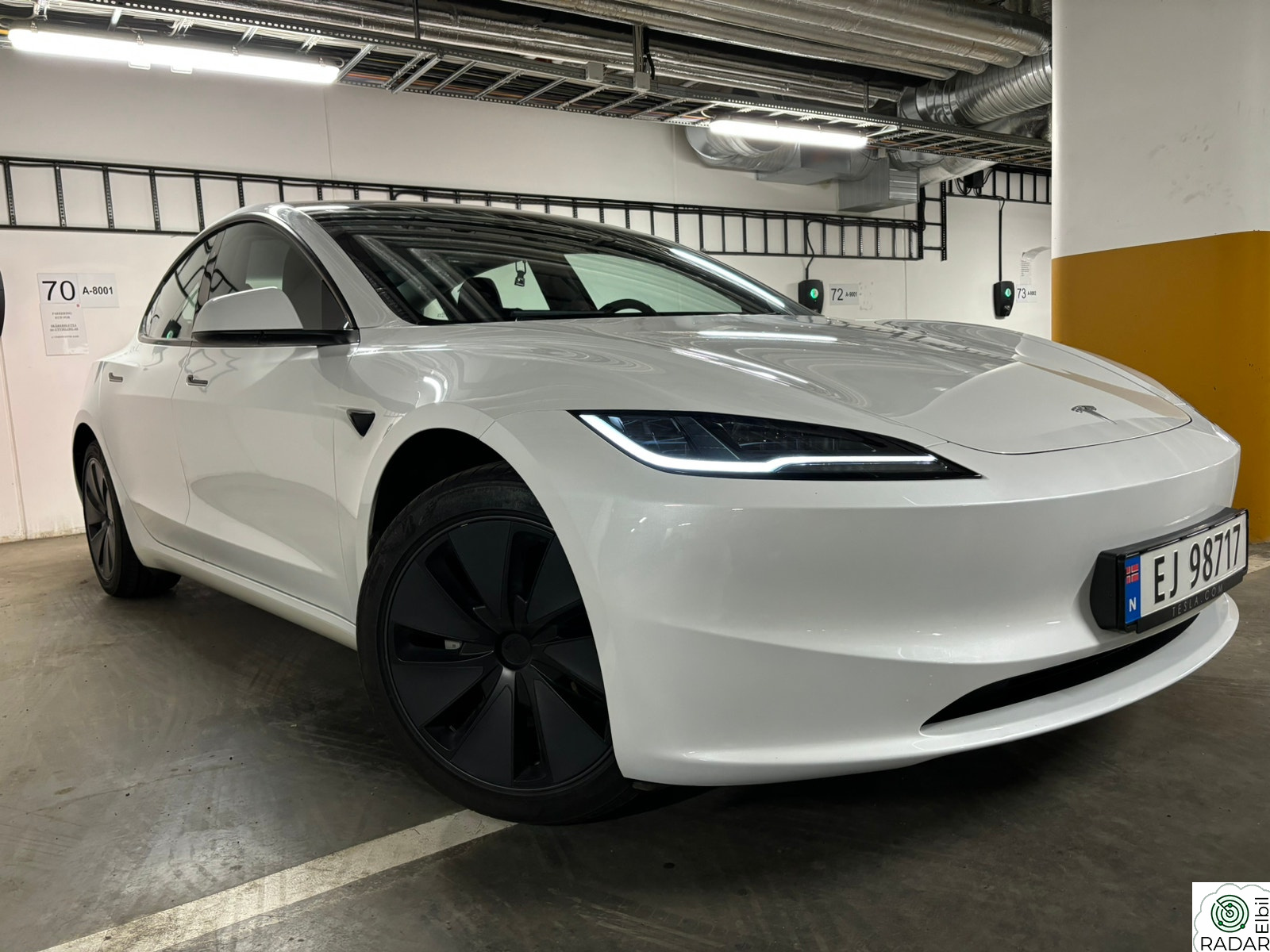 TESLA Model 3 RWD283hk/nybil/Pano/ventilerteseter/Extrautstyr/garanti