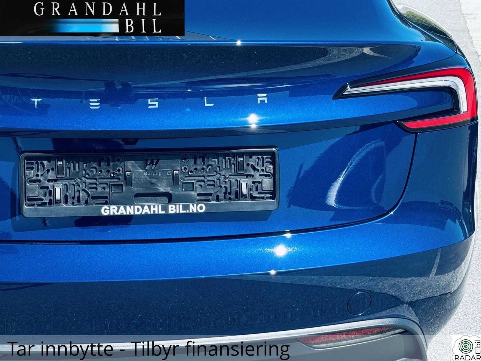 TESLA Model 3 SR Highland - Ventilerte Seter - Deep Blue Metallic