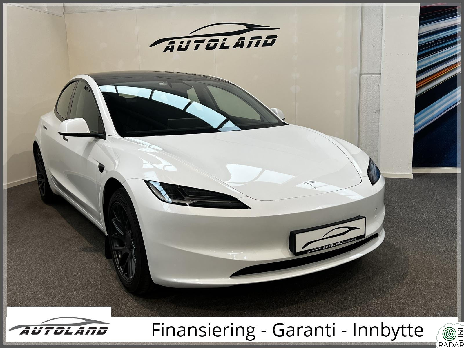TESLA Model 3 SR RWD Highland Enchanced Autopilot 6 års garanti