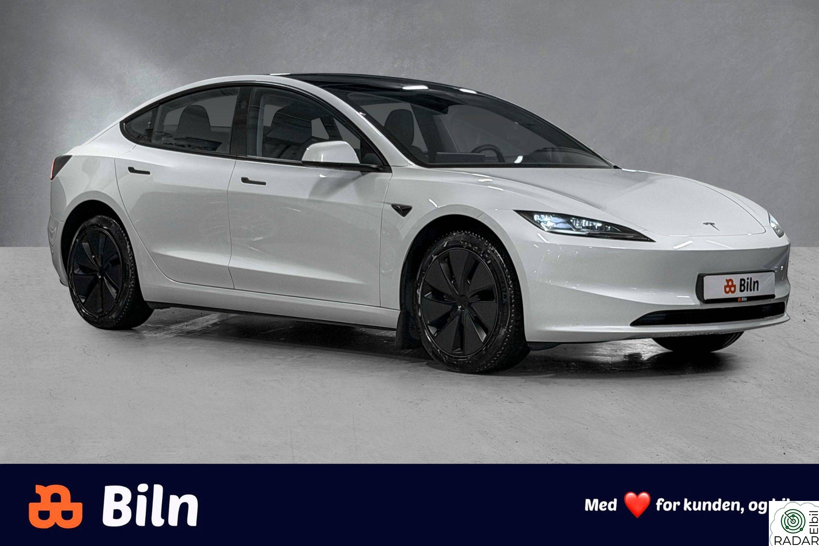 TESLA Model 3 SR 514km /Adapt.cruise/Vent.seter/Panorama/Skinn/Matrix