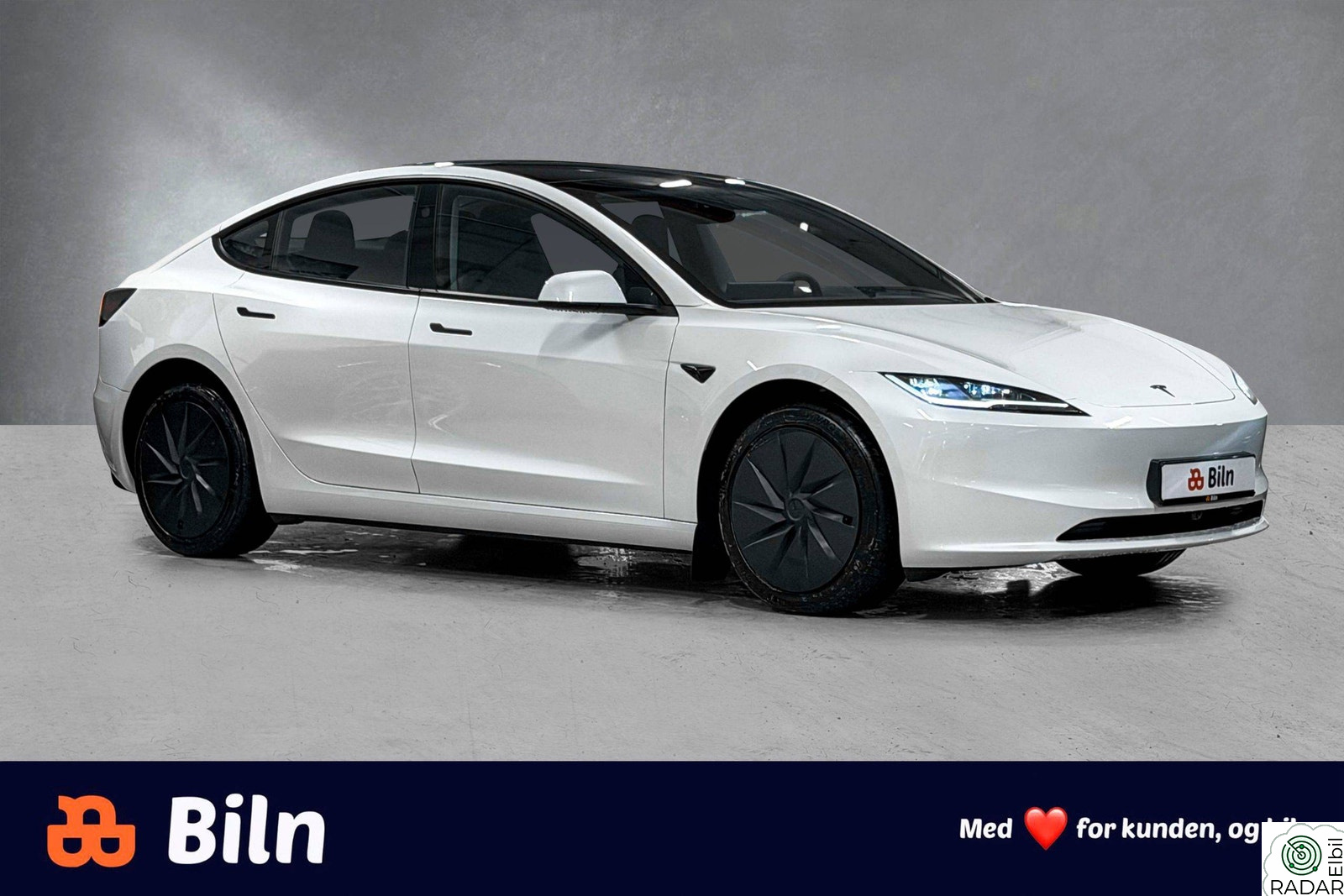 TESLA Model 3 SR 534km /S+V/ACC/Blindsone/R.kam/RattvarmeAdaptive LED