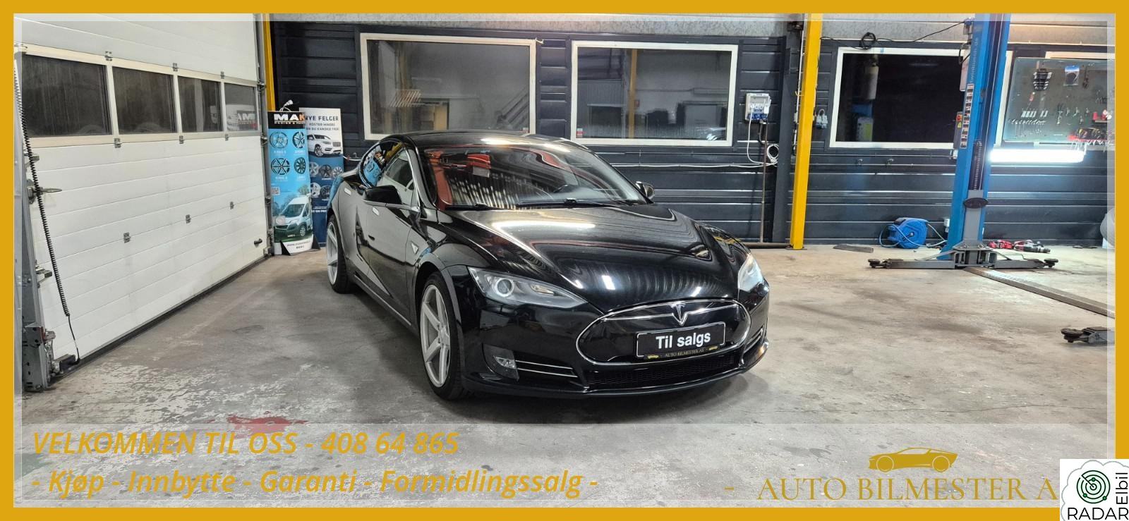 TESLA MOTORS MODEL S 367HK / EU-OK 09.2027 / KAM / GRATIS LADING /