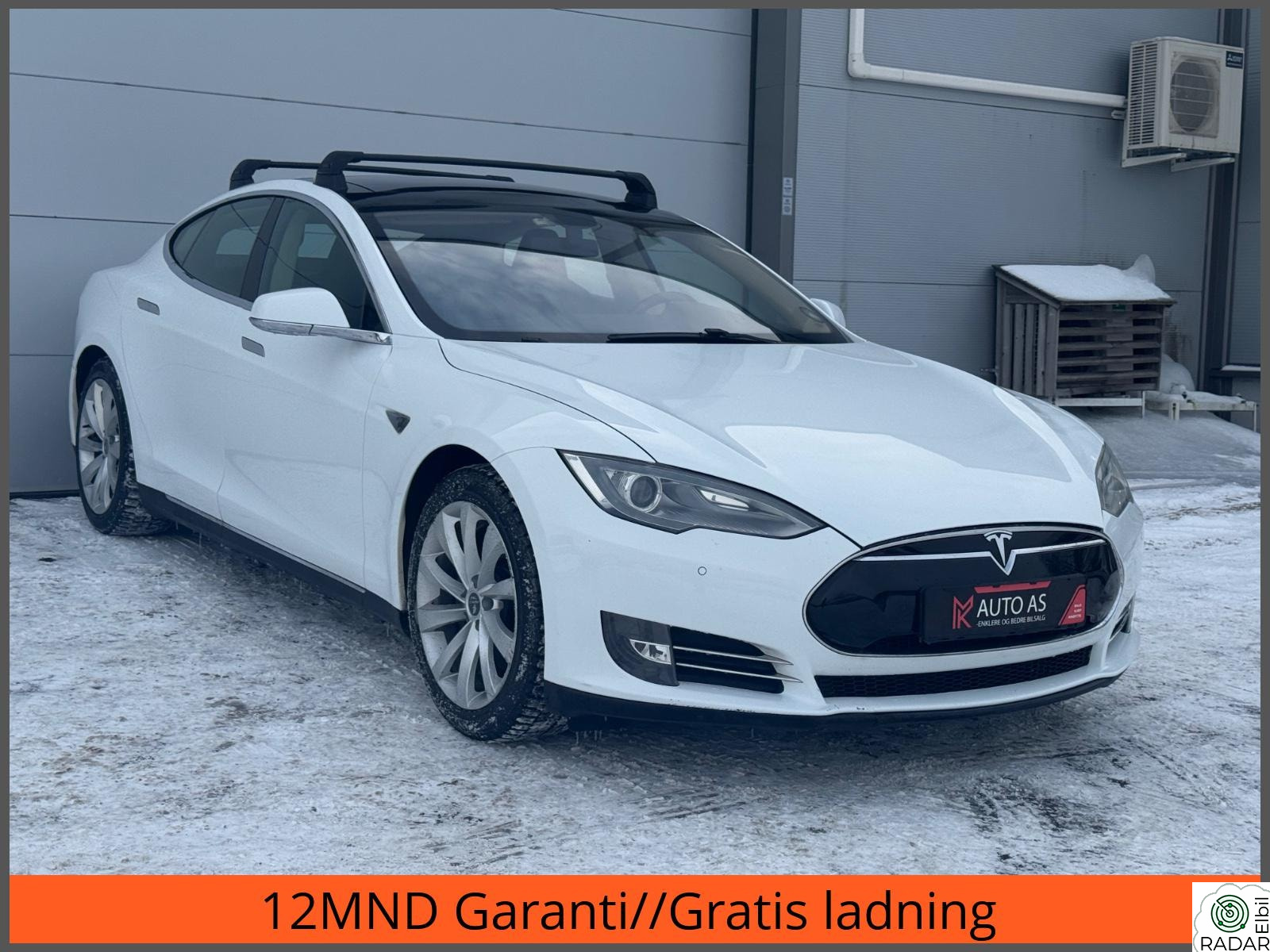 TESLA MOTORS MODEL S 12MND Garanti//Gratis ladning