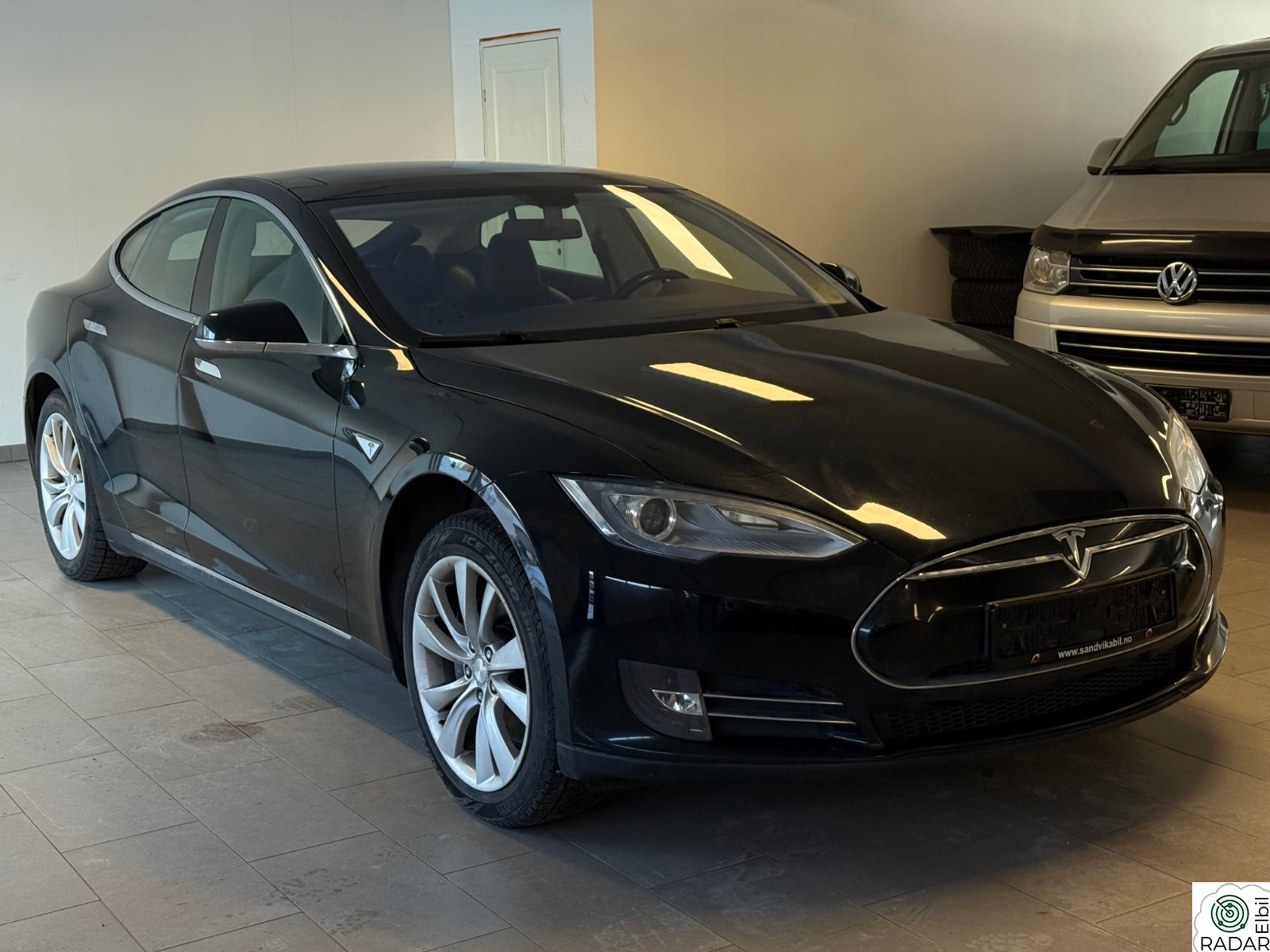 TESLA MOTORS MODEL S P85+ Perf Gratis Lading CCS Luftfjæring Soltak EU-10.27
