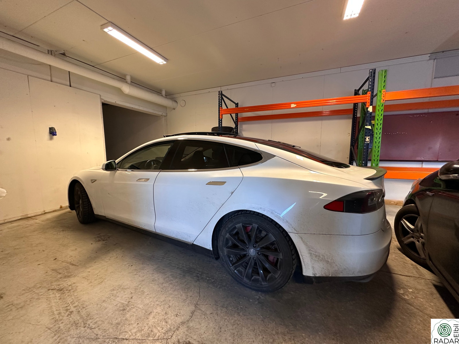 TESLA MOTORS MODEL S P85+ GRATIS LADING/PANO/KARBON/STOR BATTERI/LUFT/VINTER