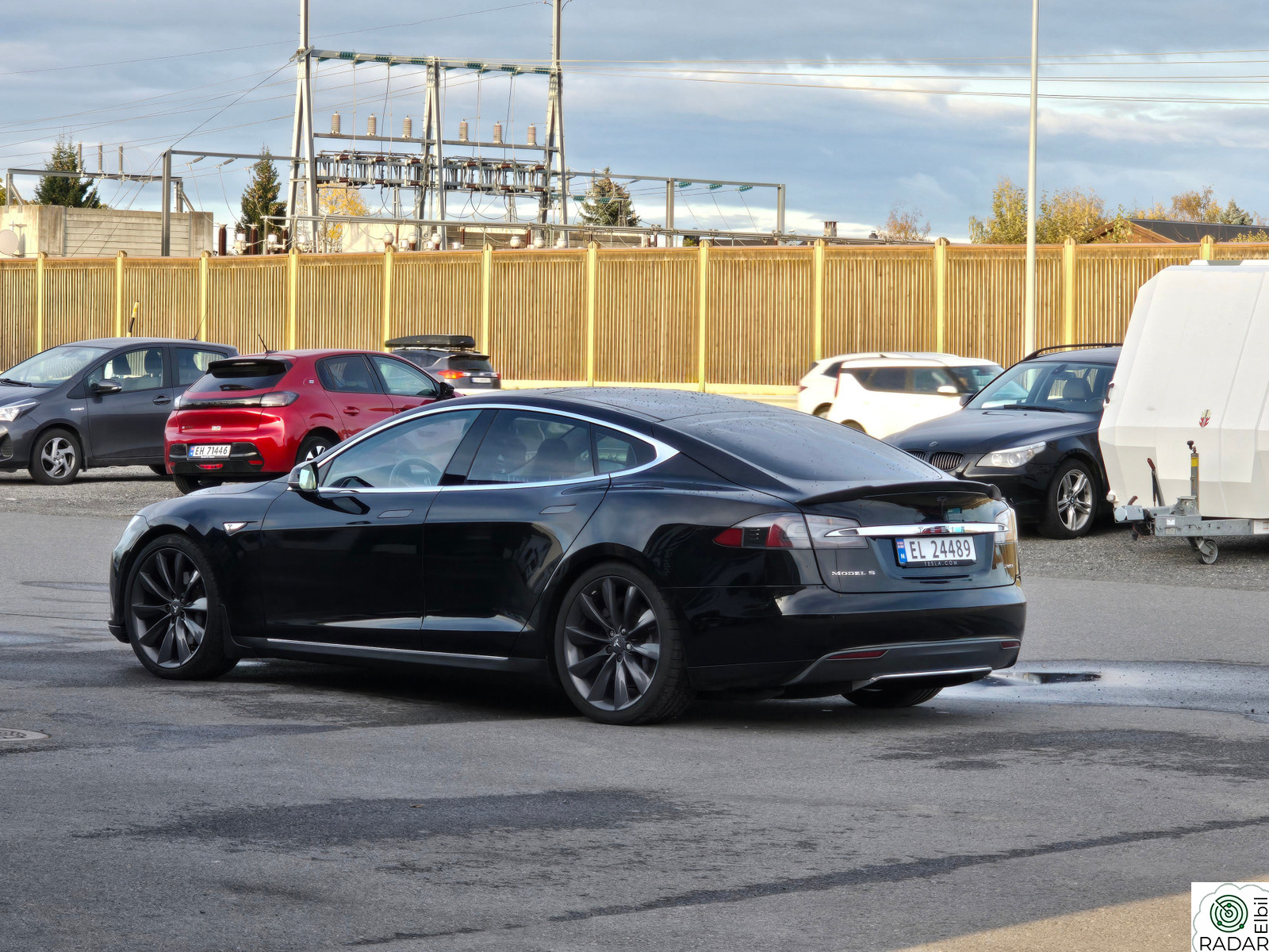 TESLA MOTORS MODEL S MODEL S p85+ Nyoverhalt Hovedbatteri