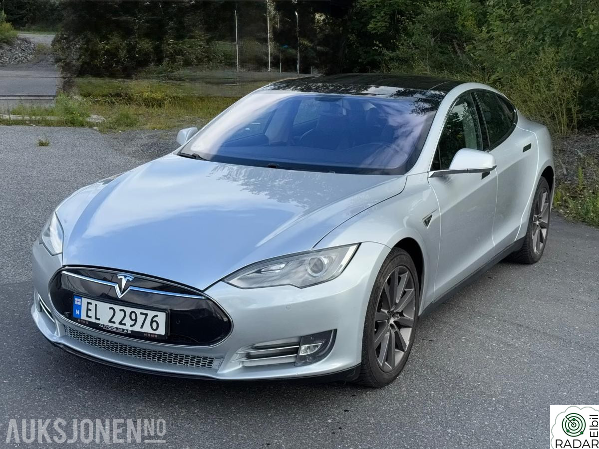 TESLA MOTORS MODEL S P85 SIGNATURE 85KW S+V DEKK panoramatak varmepumpe EU o