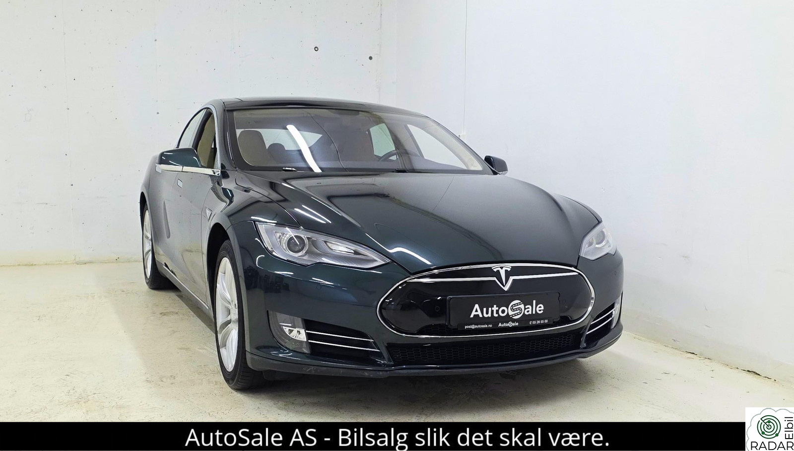 TESLA MOTORS MODEL S P85 Outlet/Soltak/Luft/Lyd/Vinter/CCS/S+V/Gratis Lading