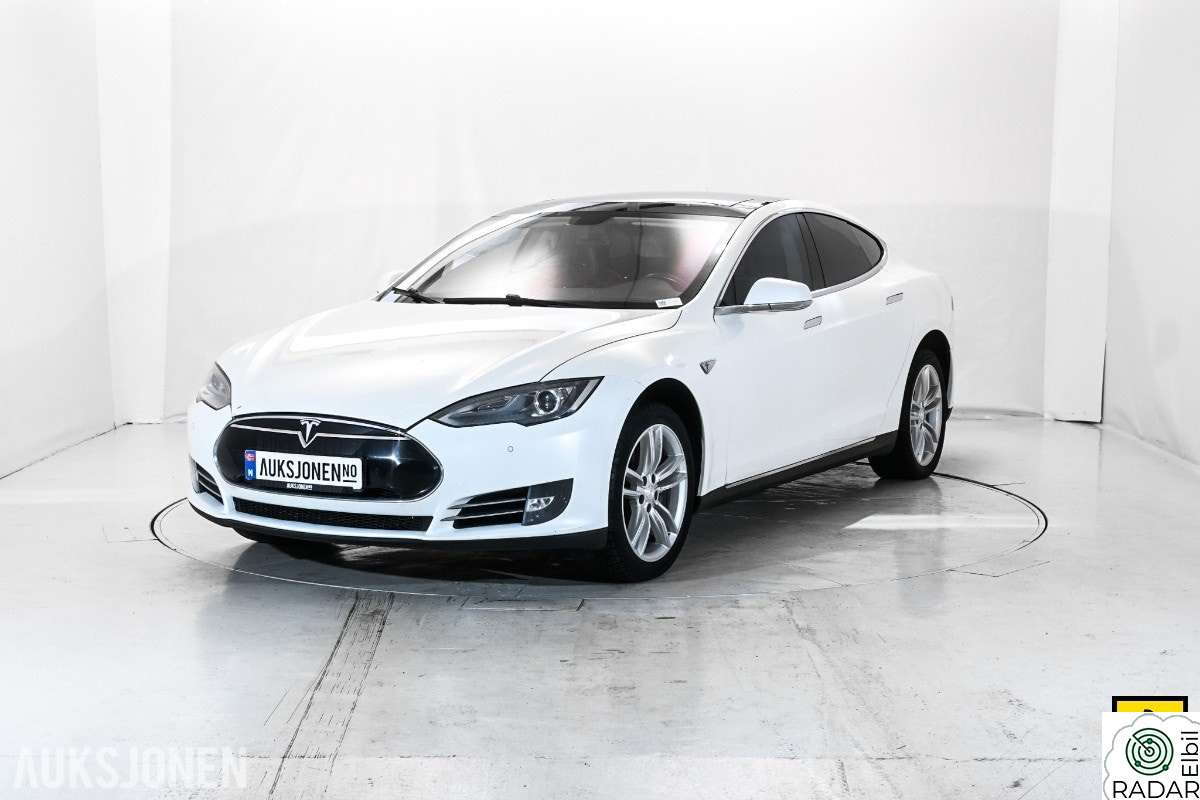 TESLA MOTORS MODEL S 90 7-SETER CRUISE LUFT NAVI PREMIUM LYD