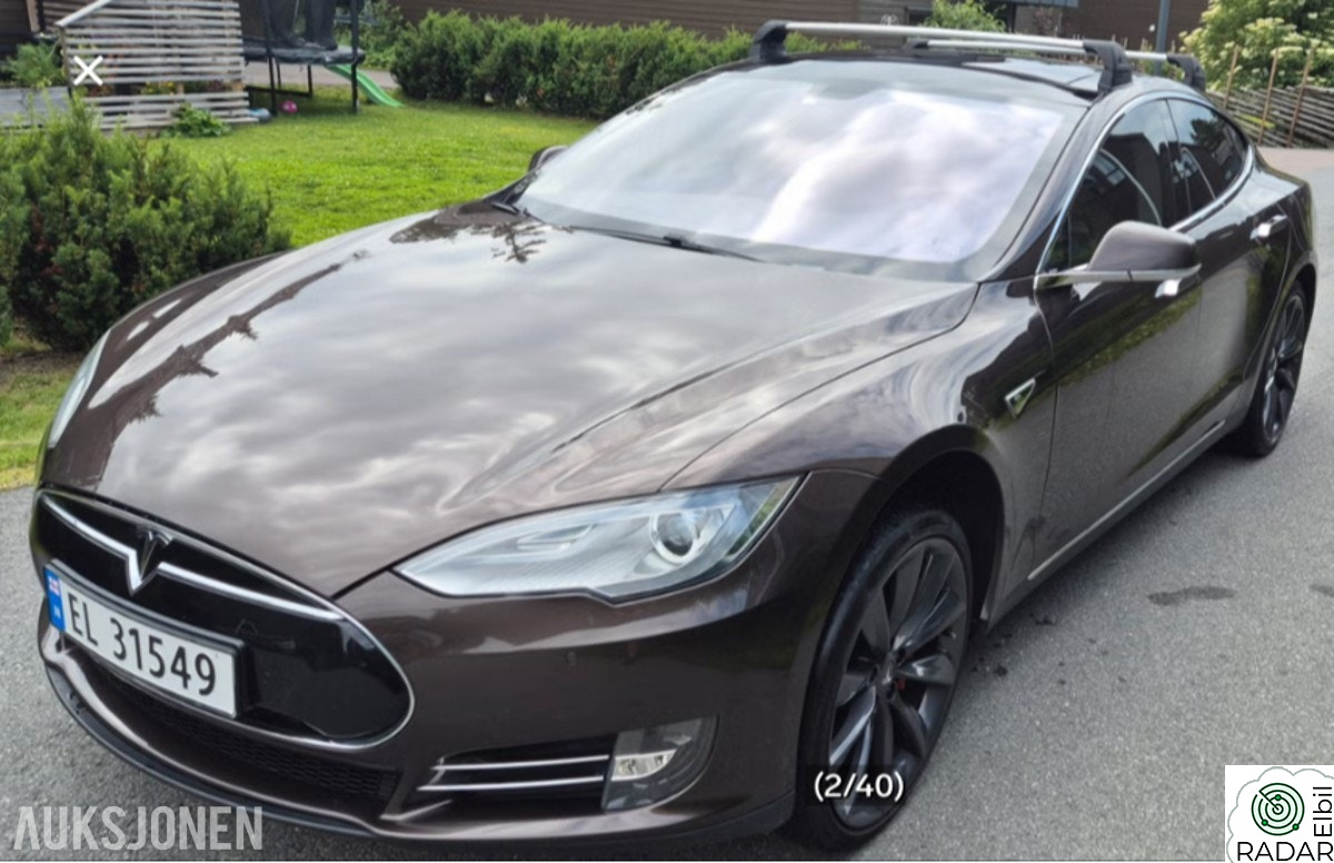 TESLA MOTORS MODEL S MODEL S p85+