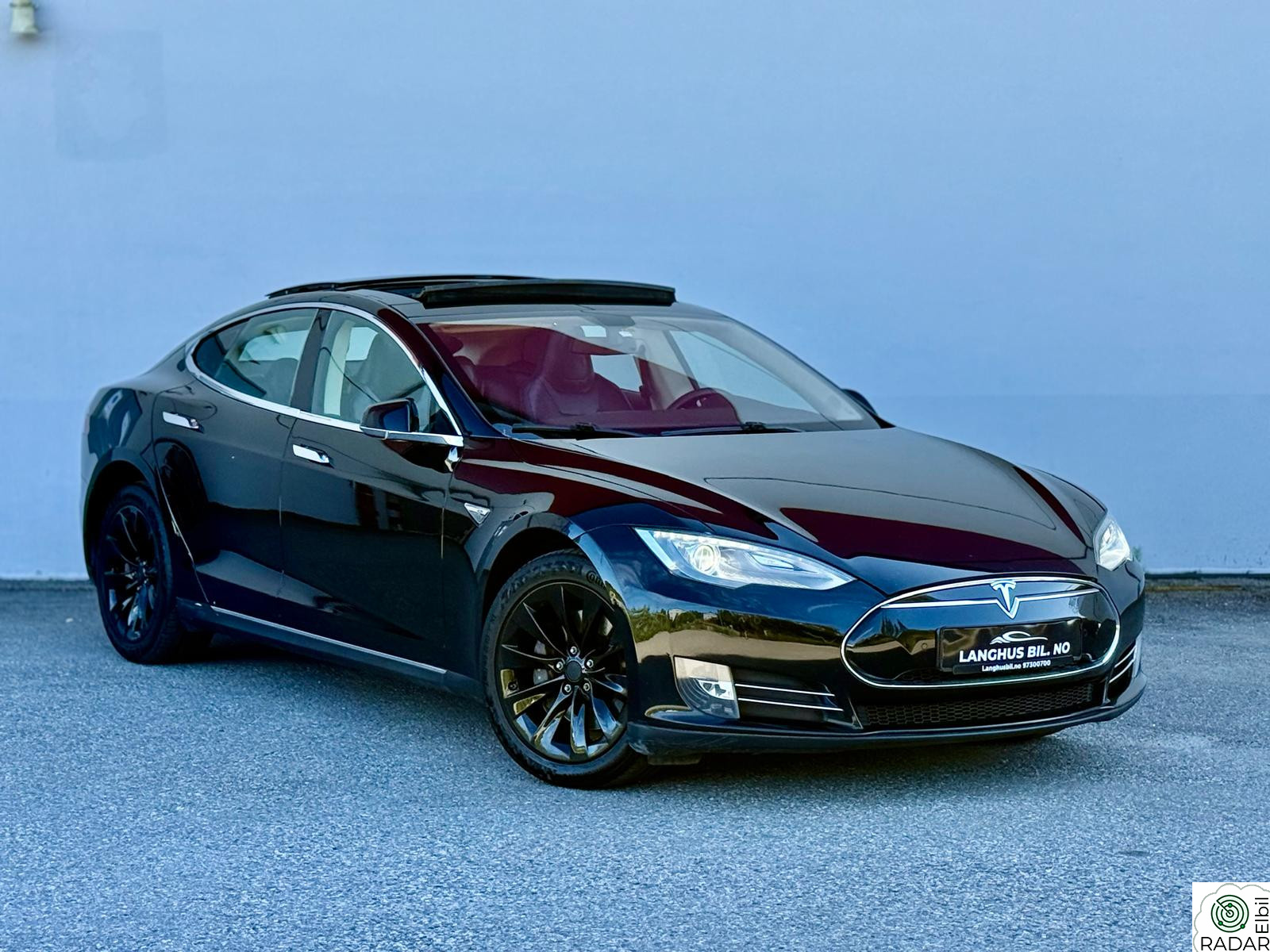 TESLA MOTORS MODEL S S 85 MED GRATIS SUPERLADING