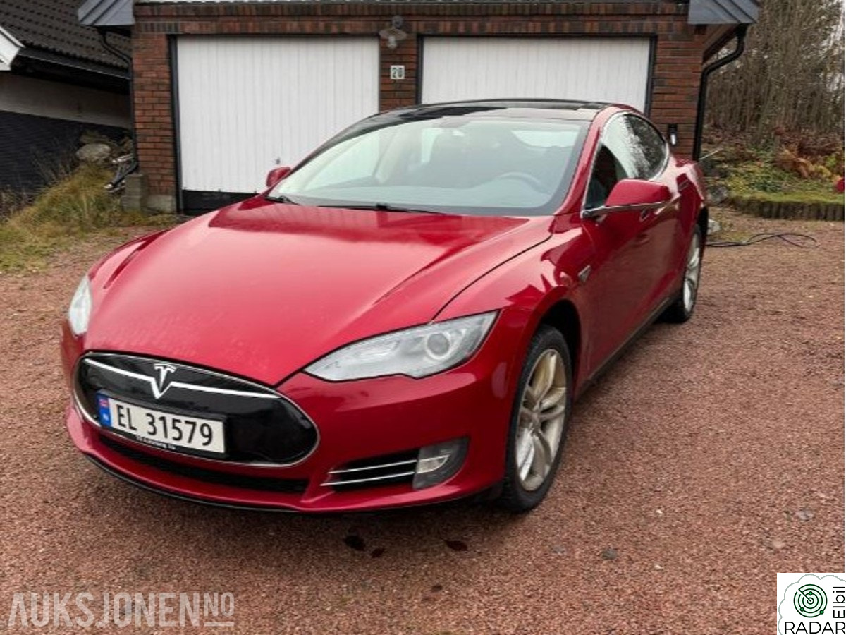 TESLA MOTORS MODEL S P85 7 seter batteri garanti CCS-adapter 4g gratis super