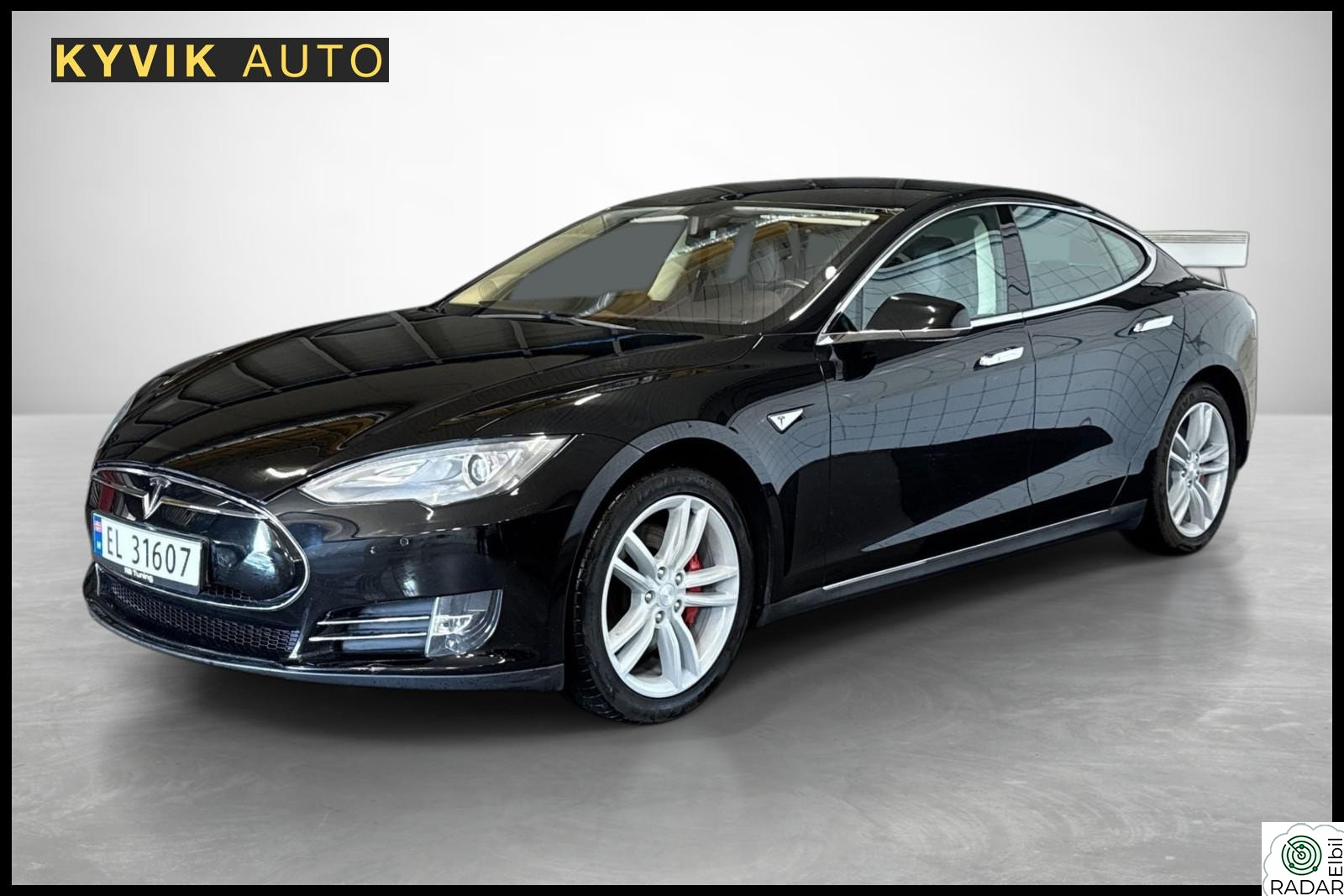 TESLA MOTORS MODEL S Elbil Velholdt Lavkm Norsk Garanti +++