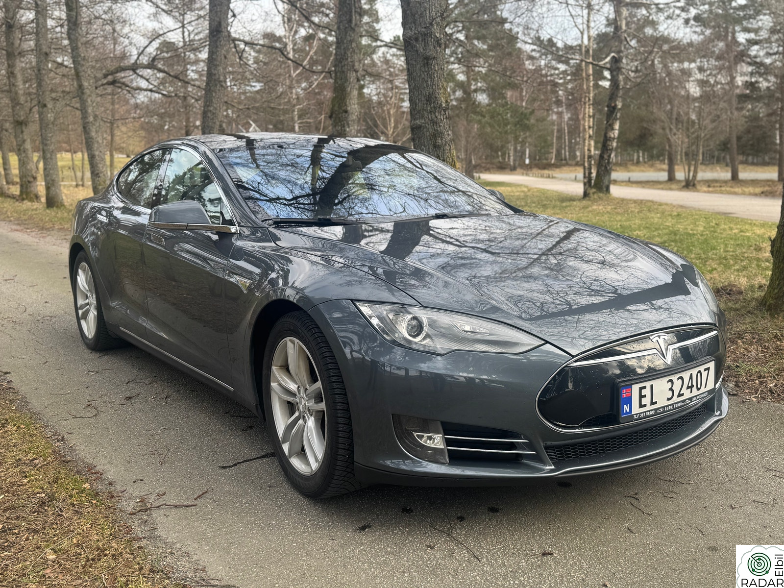 TESLA MOTORS MODEL S 85 kWh - Teslagaranti på batteri!