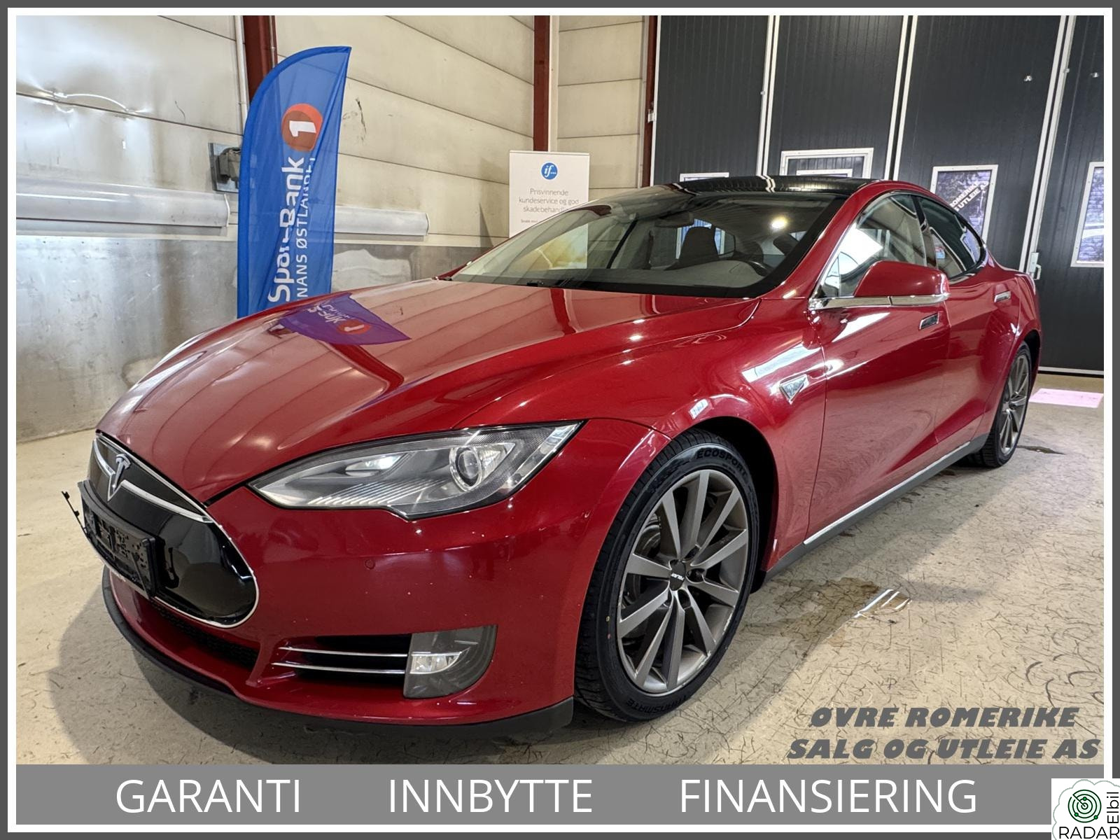 TESLA MOTORS MODEL S P85+, Ultra Hifi, Techpakke, CCS, Gratis lading,