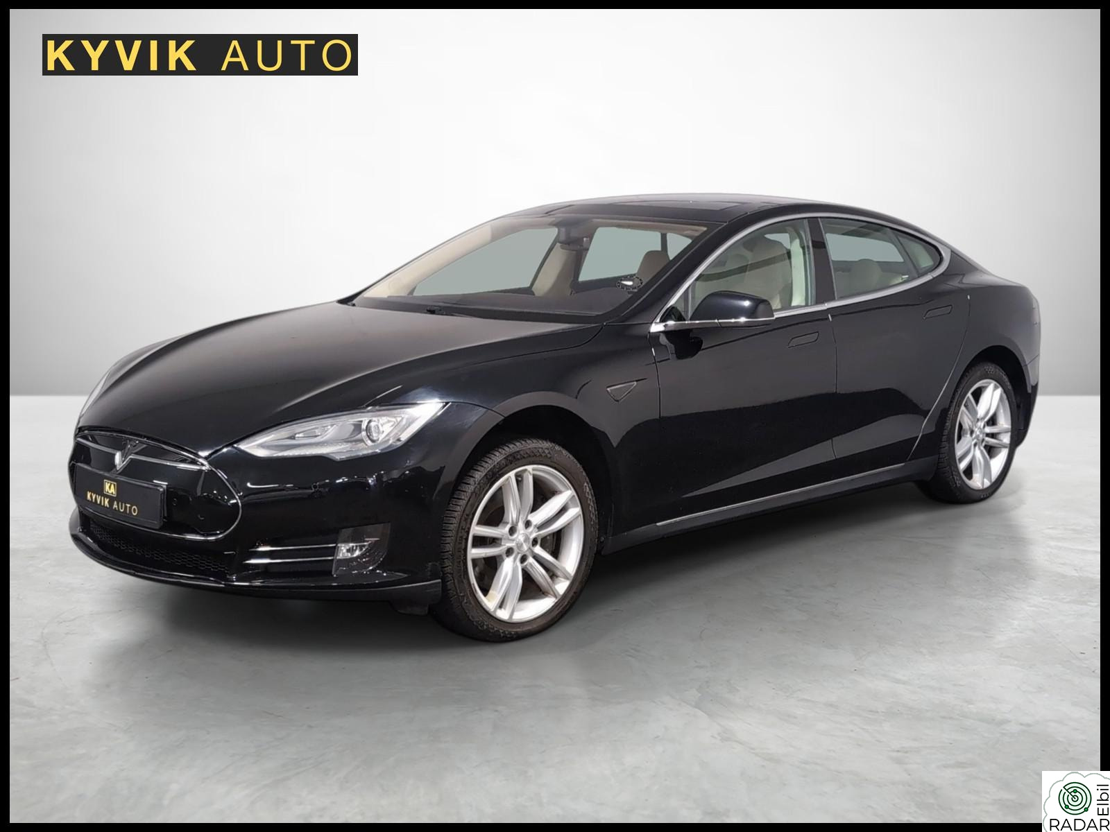 TESLA MOTORS MODEL S 85 CSS / PANO / SKINN / R.KAMERA / NAVI / LUFT / NY EU+
